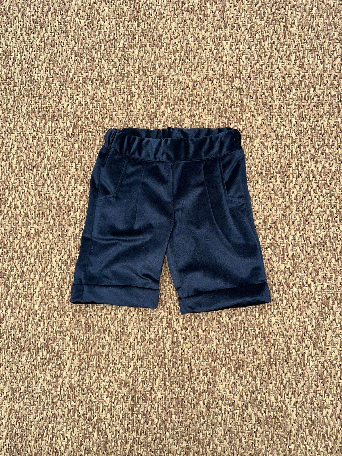 Bermuda bambino in velluto Baby Vip