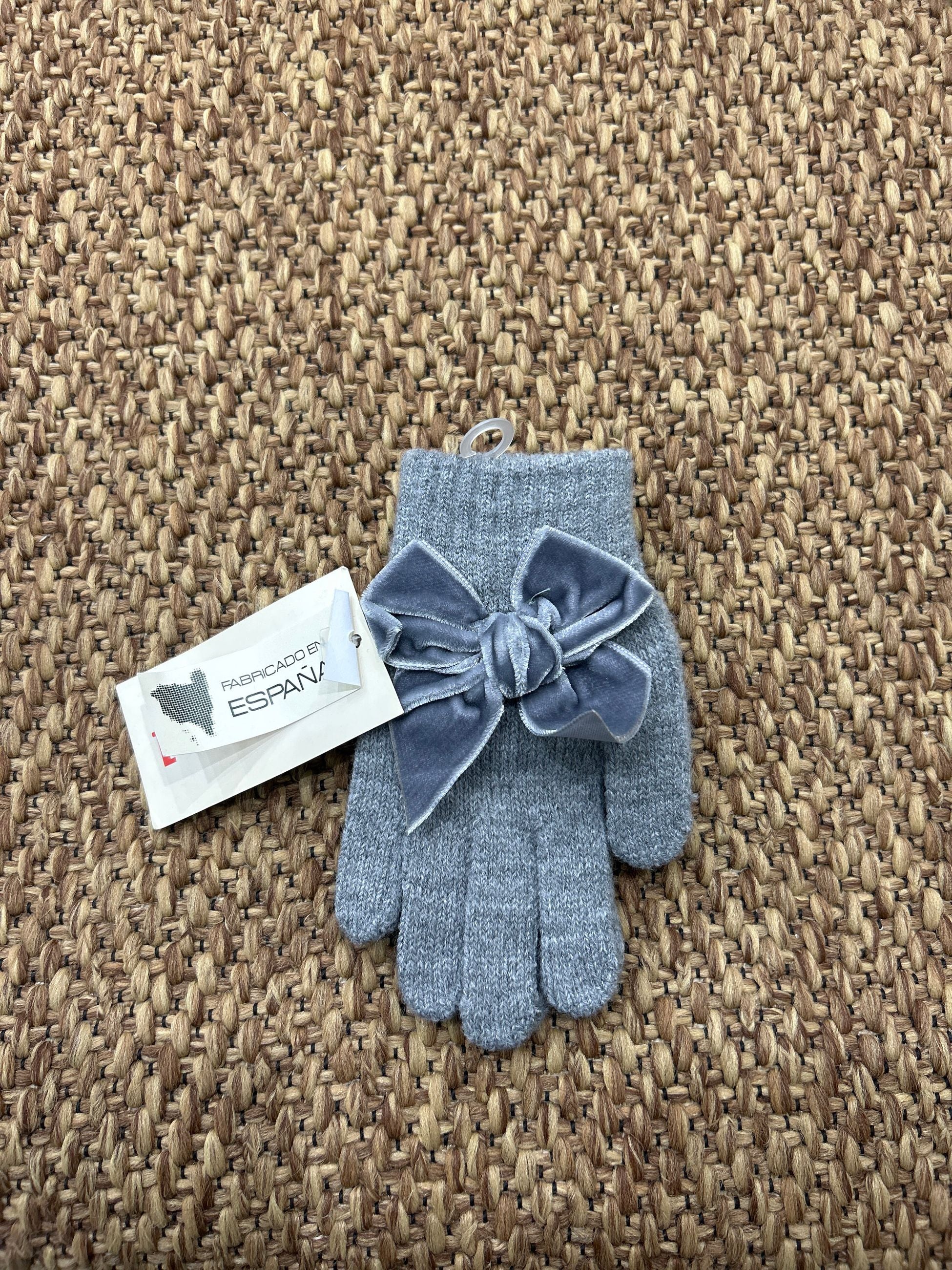 Guanti bimba fiocco Condor