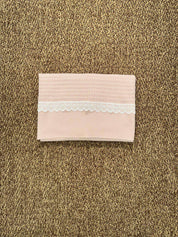 Scialle neonati con fascia in merletto Juliana