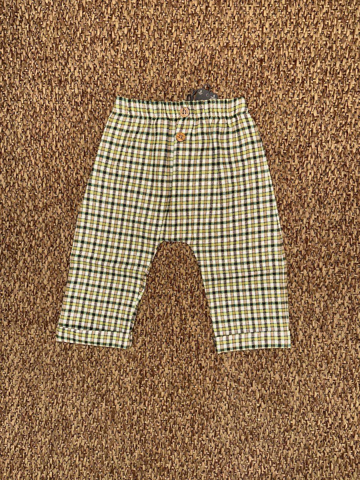 Pantalone bambino a quadretti Jo Milano