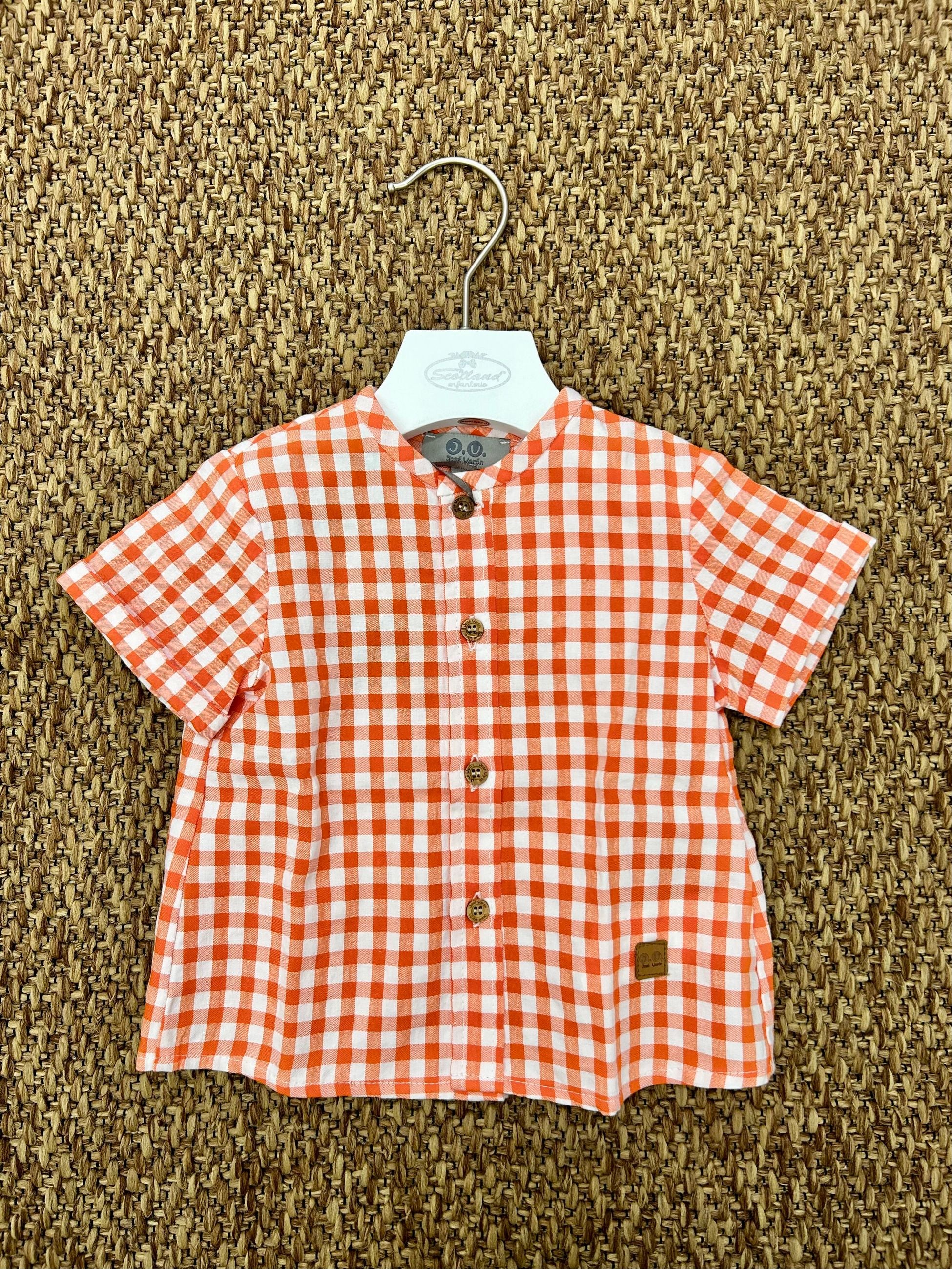 Camicia bambino quadretti Jose Varon