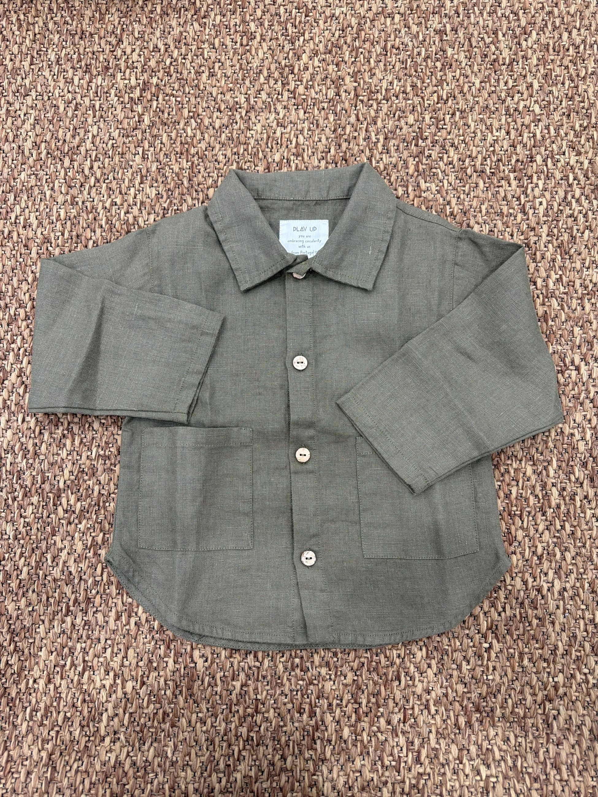 Camicia di lino bambini Play Up