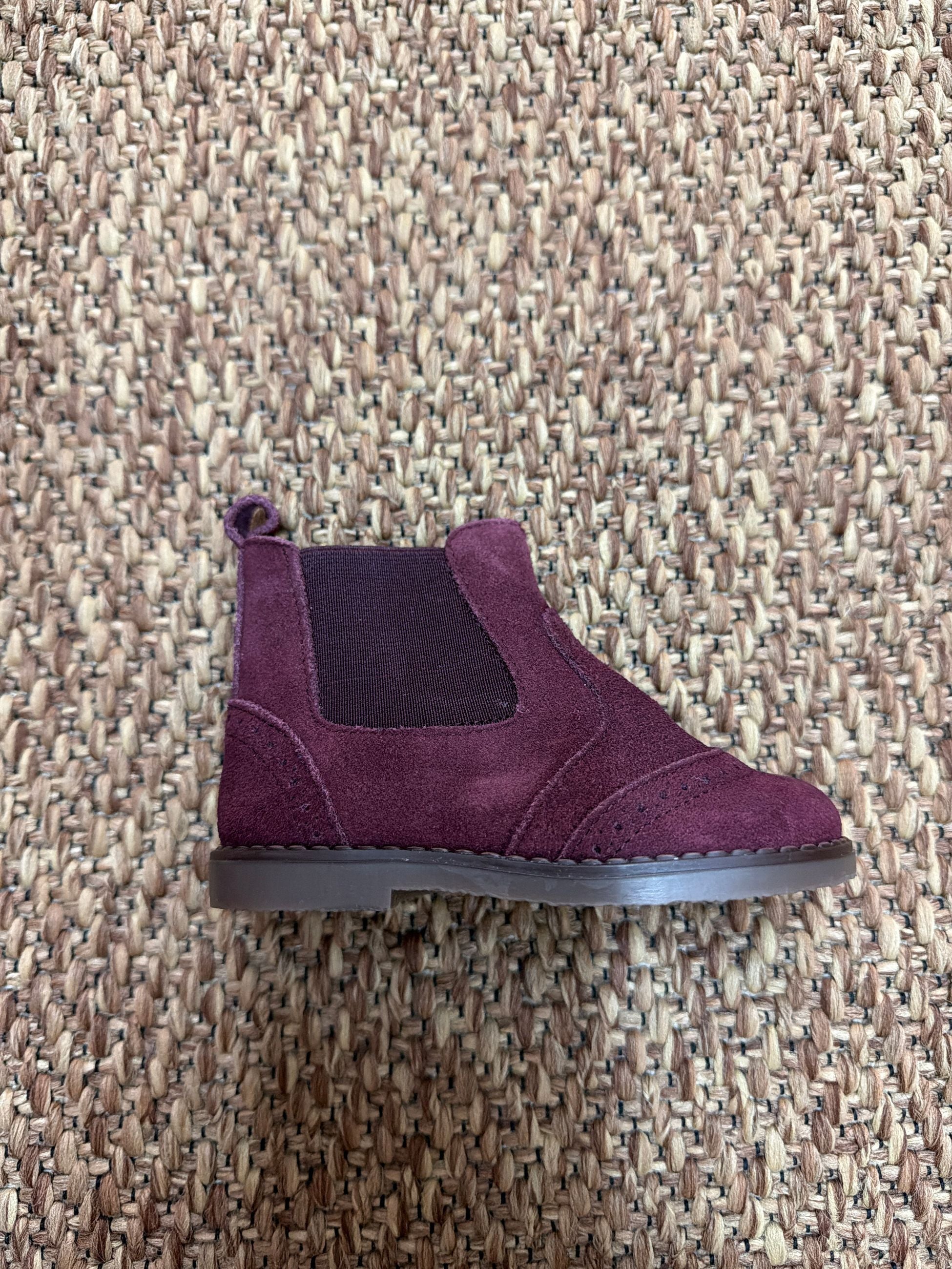 Stivaletti bimbi camoscio Panyno