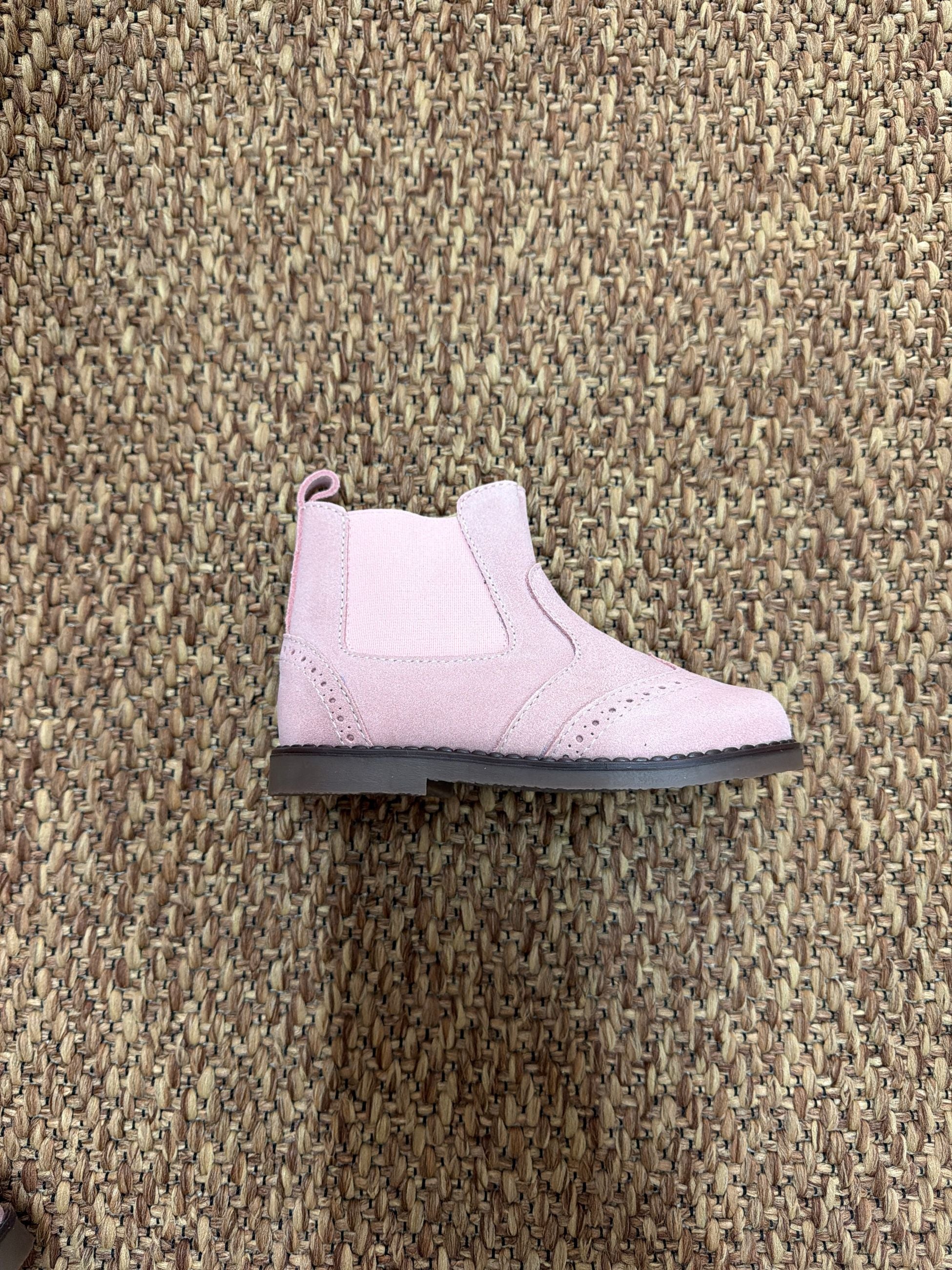 Stivaletti bimbi camoscio Panyno