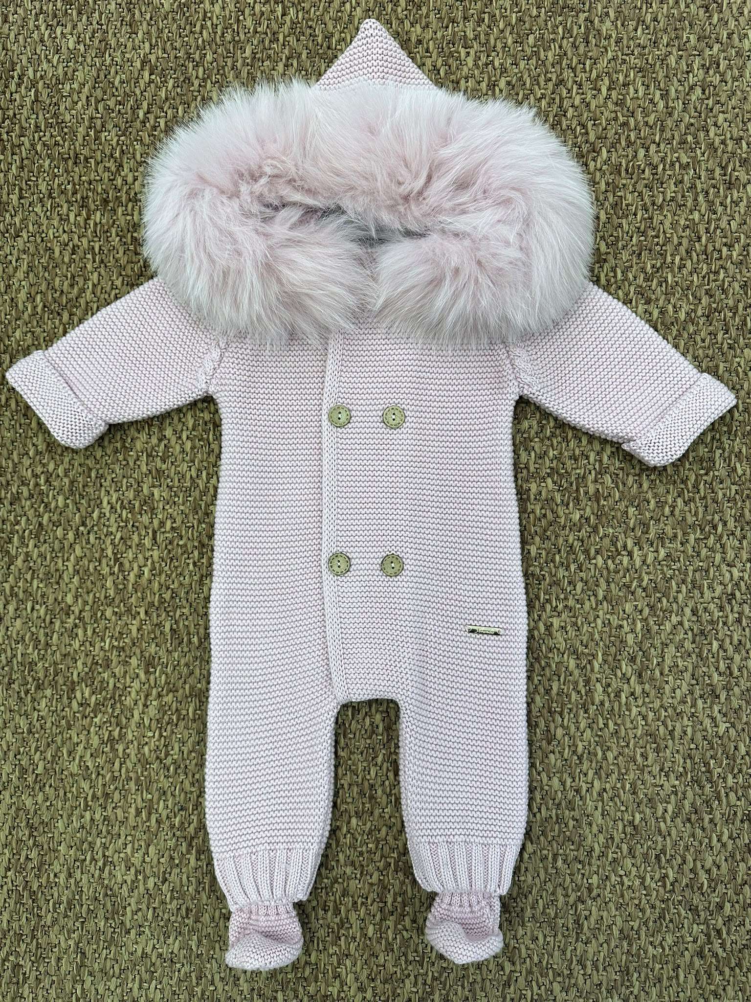 Eskimo neonati con cappuccio in pelliccia Martin Aranda
