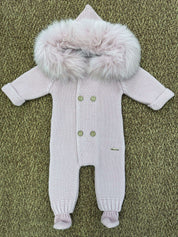 Eskimo neonati con cappuccio in pelliccia Martin Aranda