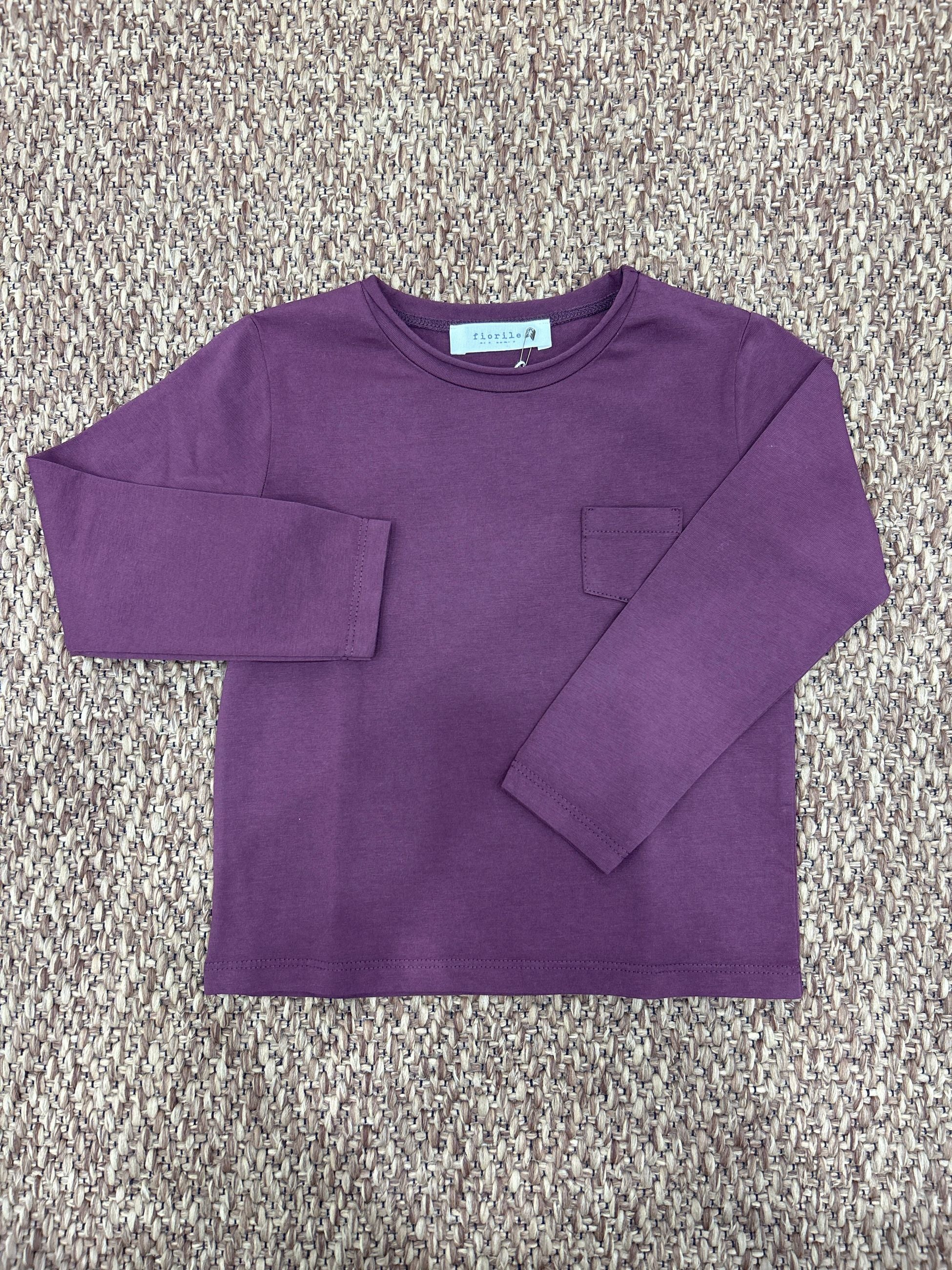 Maglia bimbo con taschino Fiorile