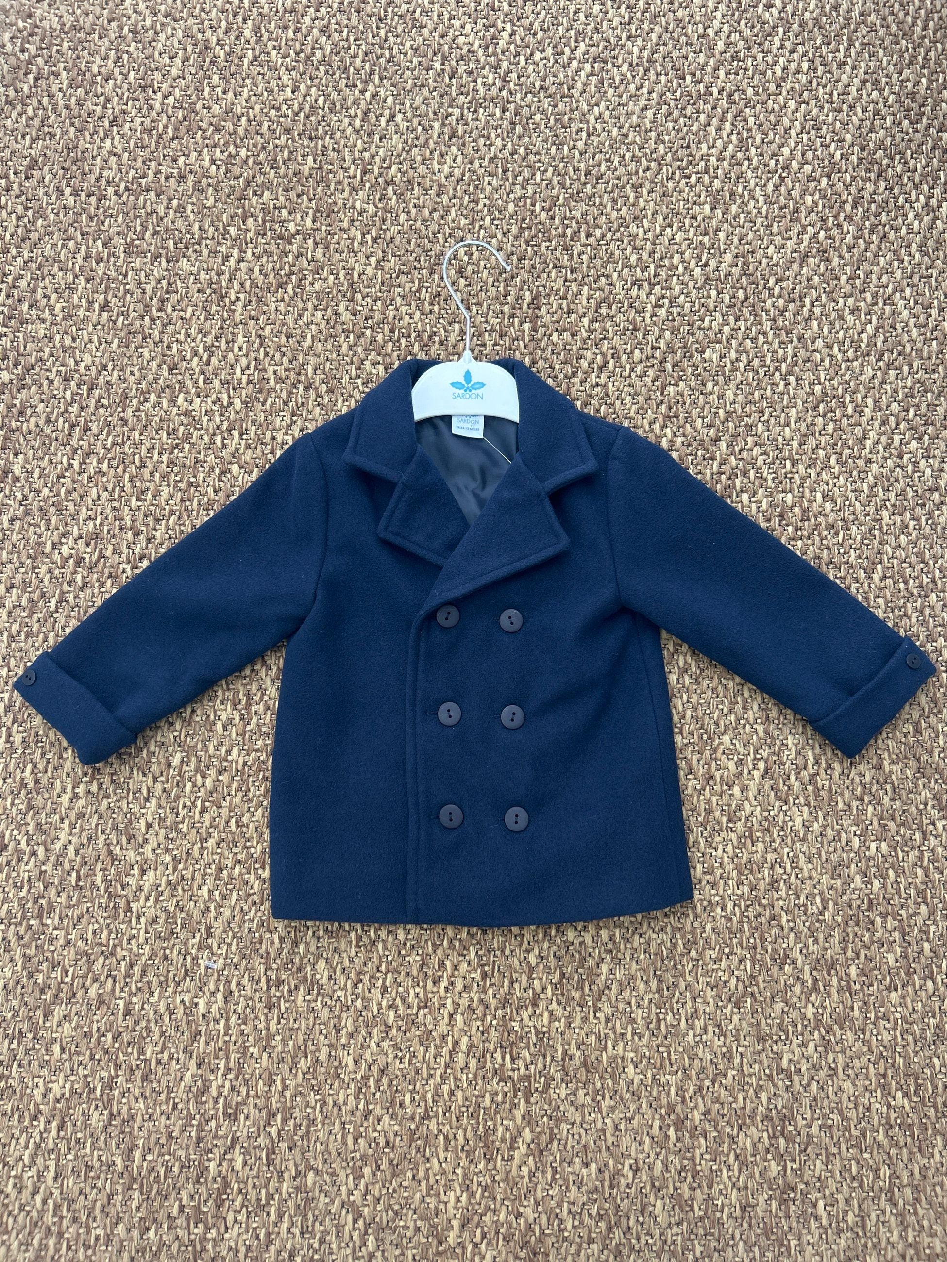 Cappotto bimbi doppio petto Sardon