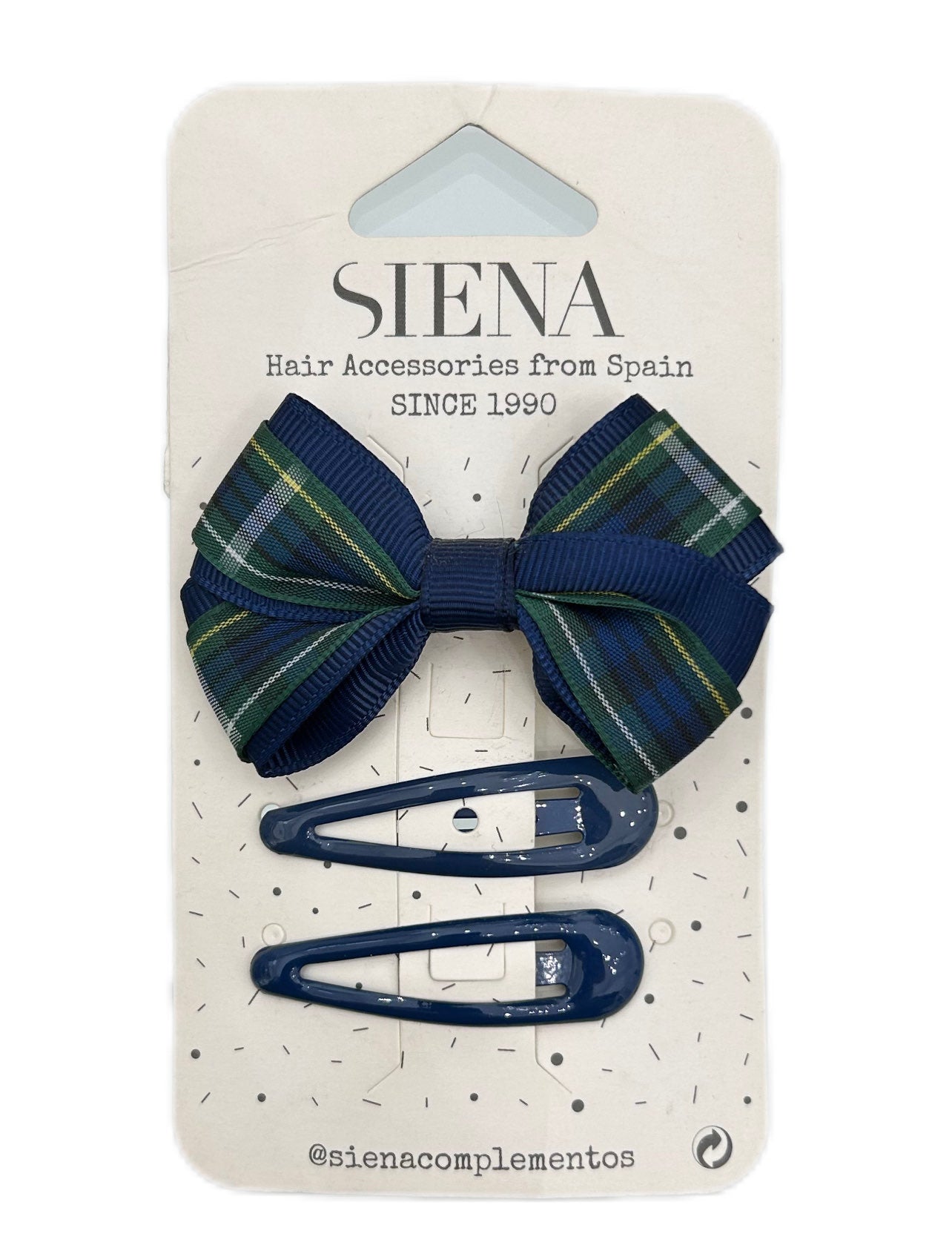 Set mollette bimba con fiocco Siena