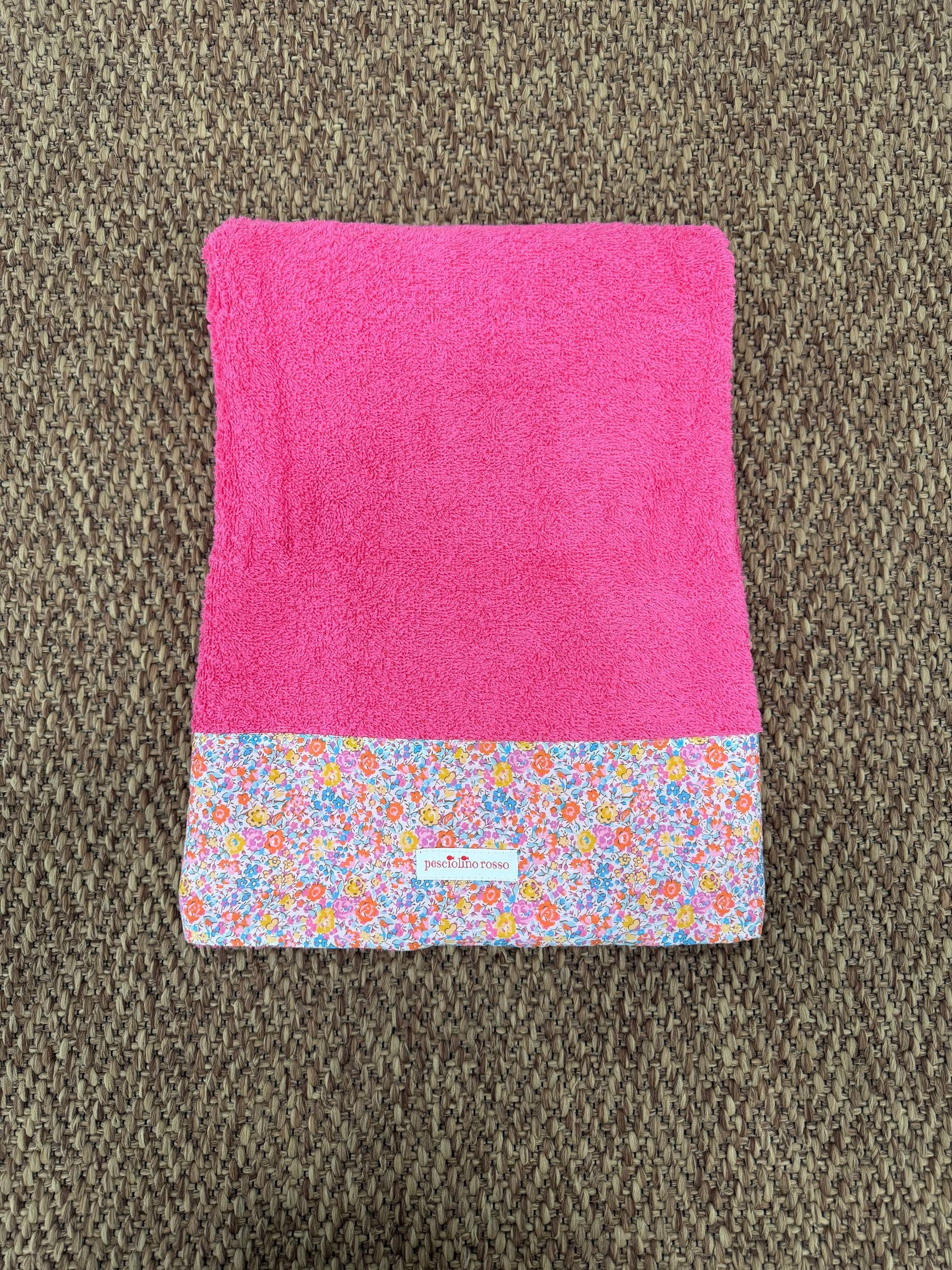 Telo mare a fiori Pesciolino Rosso