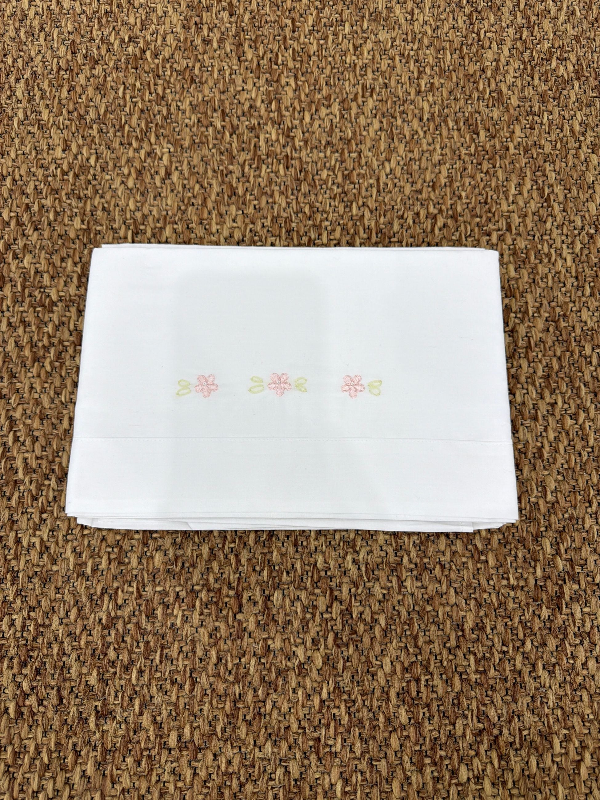 Lenzuola culla fiorellini Barcellino