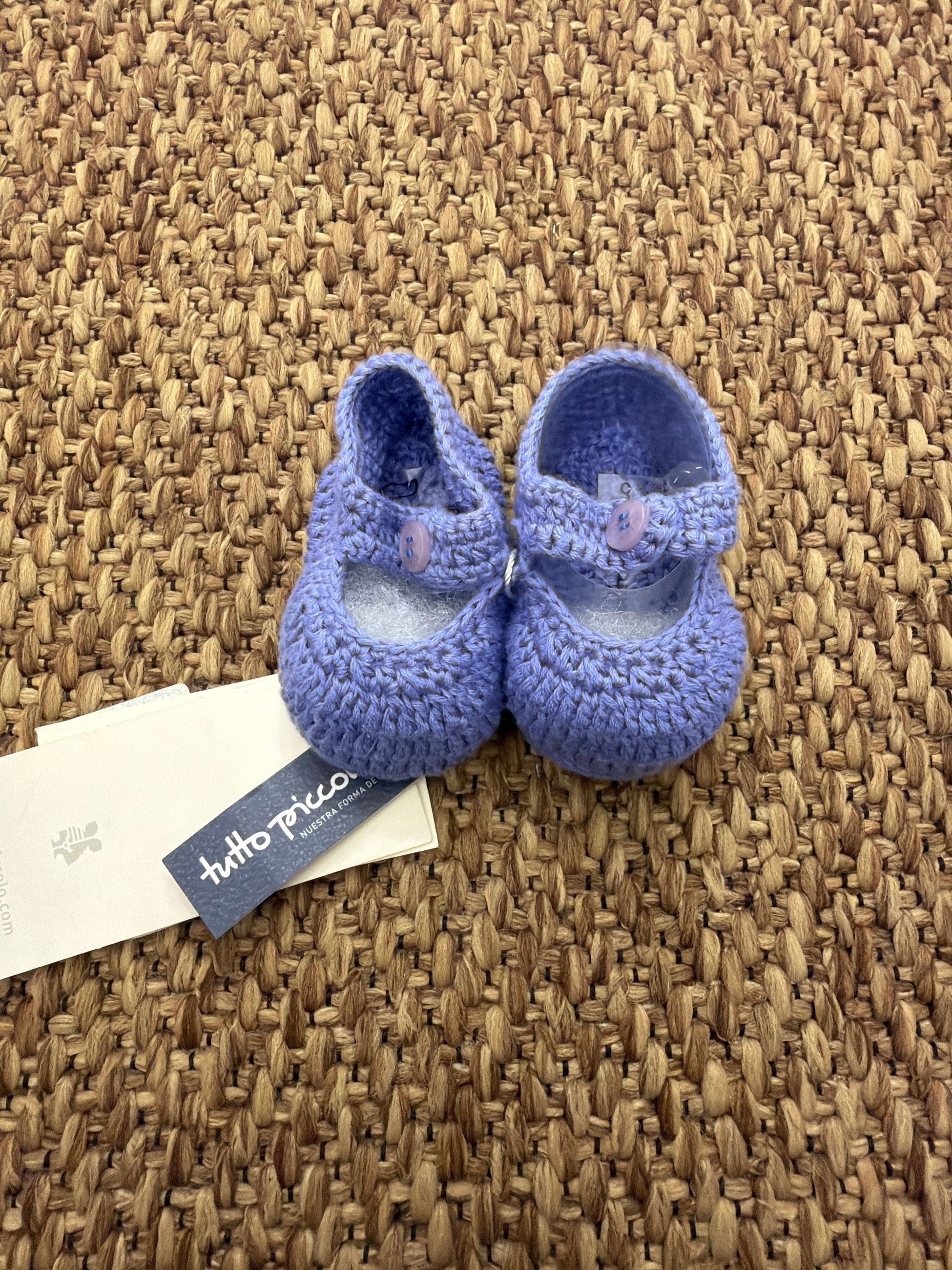 Babbucce neonati pon pon Enfant Made in Italy