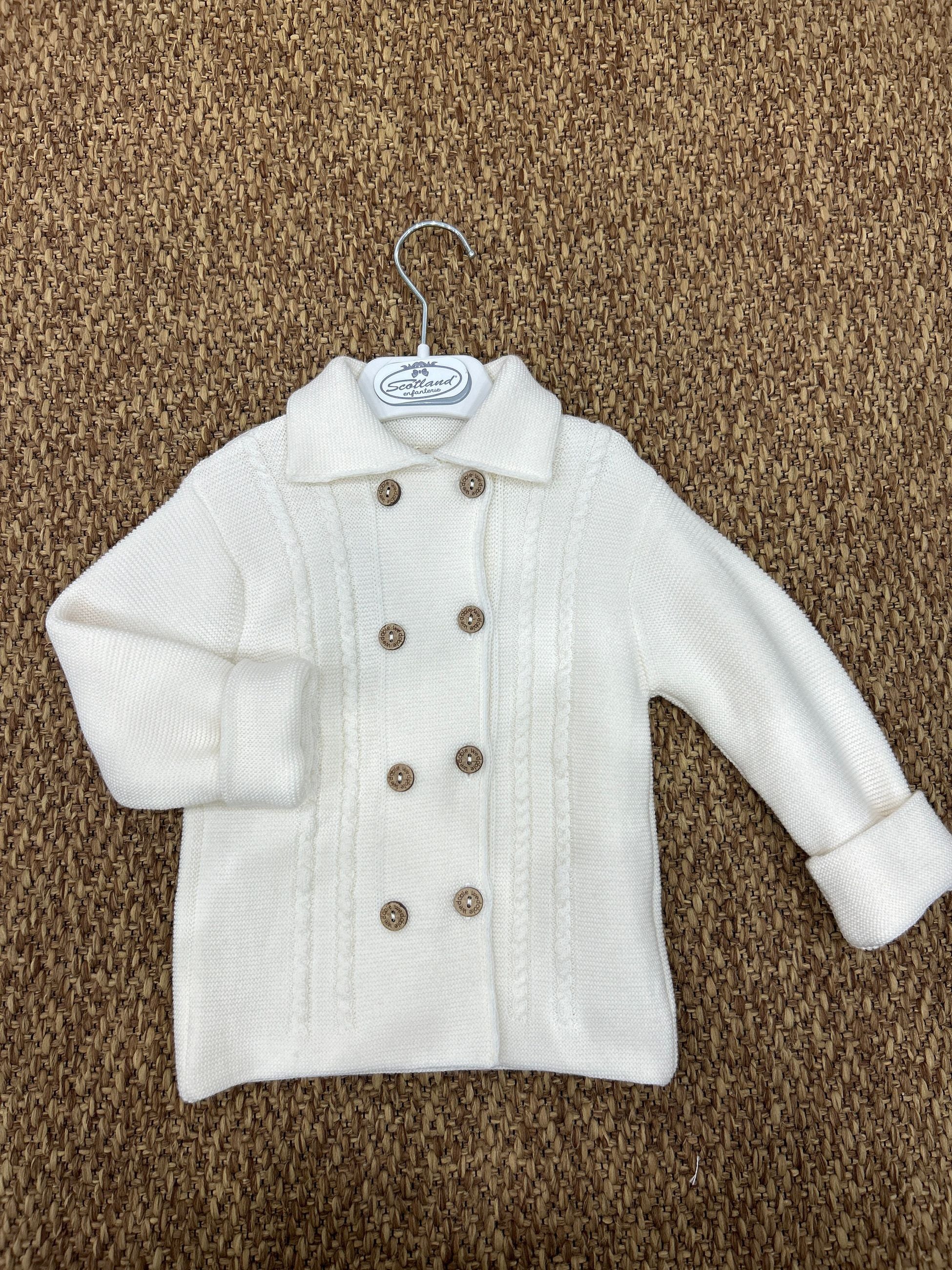 Cappotto bimbo in lana doppio petto Wedoble