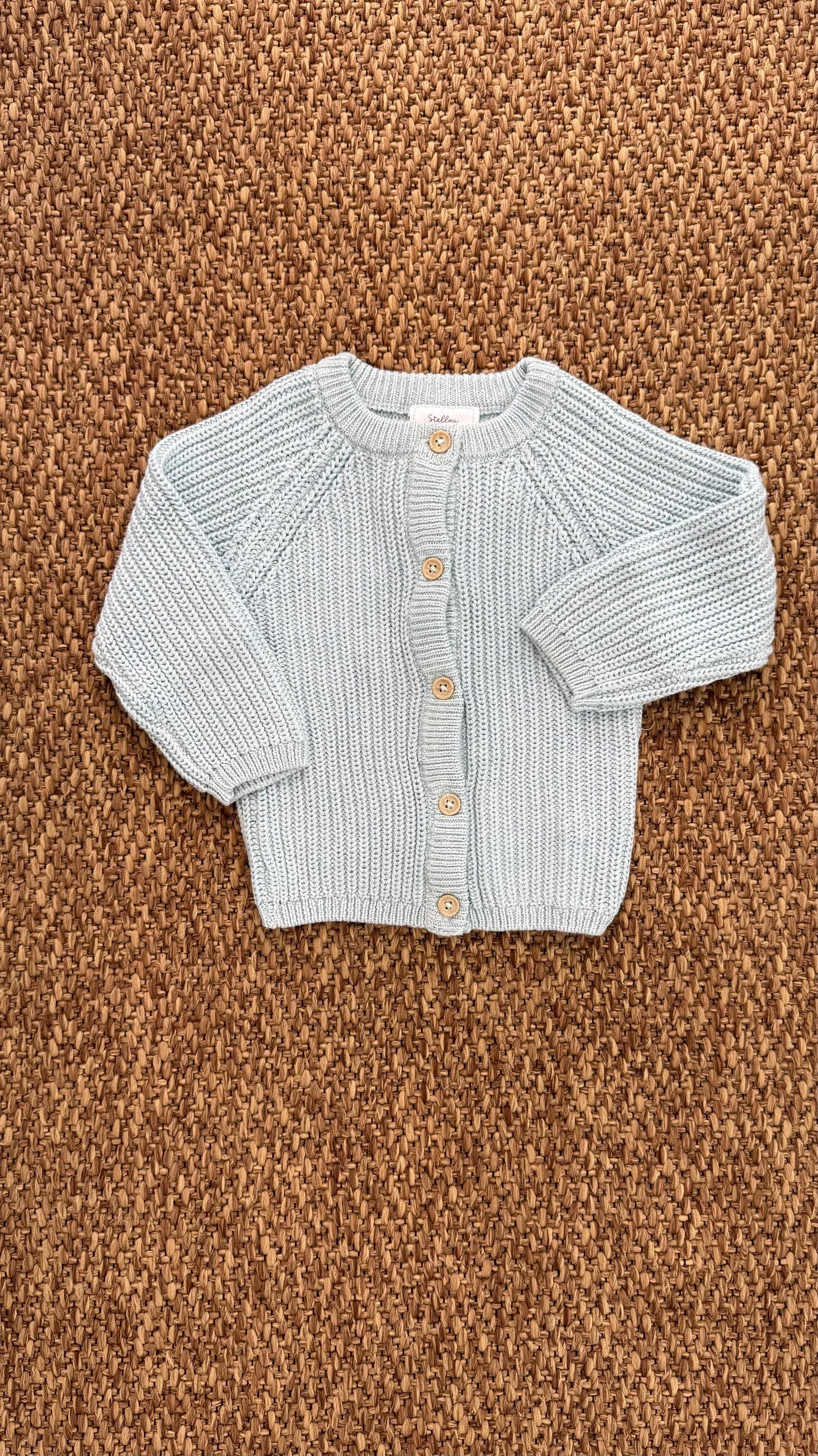 Giacchino bambini maglia inglese a costine