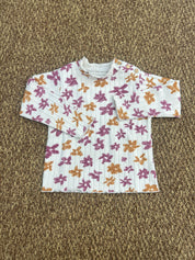 Maglione bambina con stampa floreale Play Up