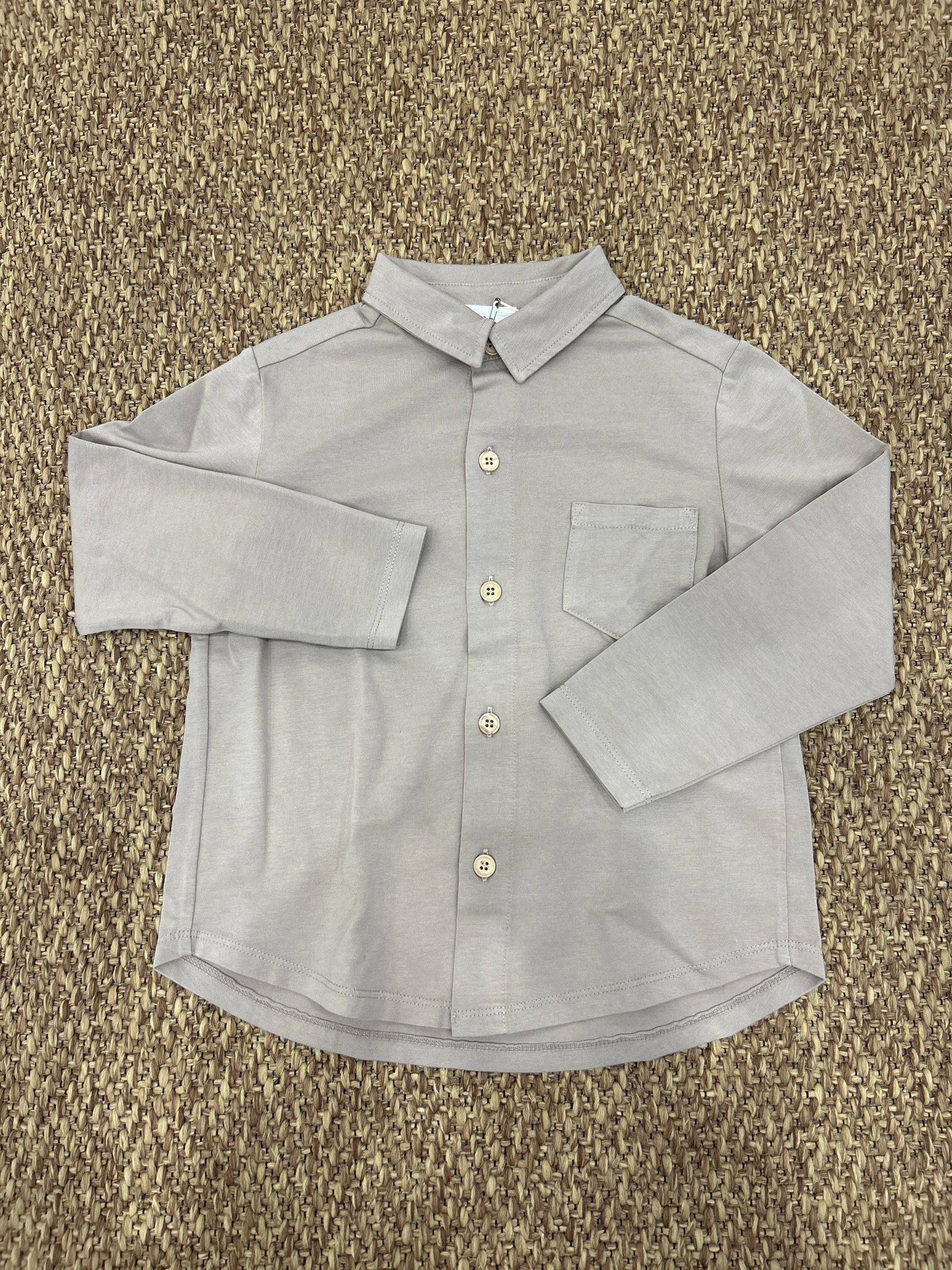 Camicia bambino con taschino Fiorile