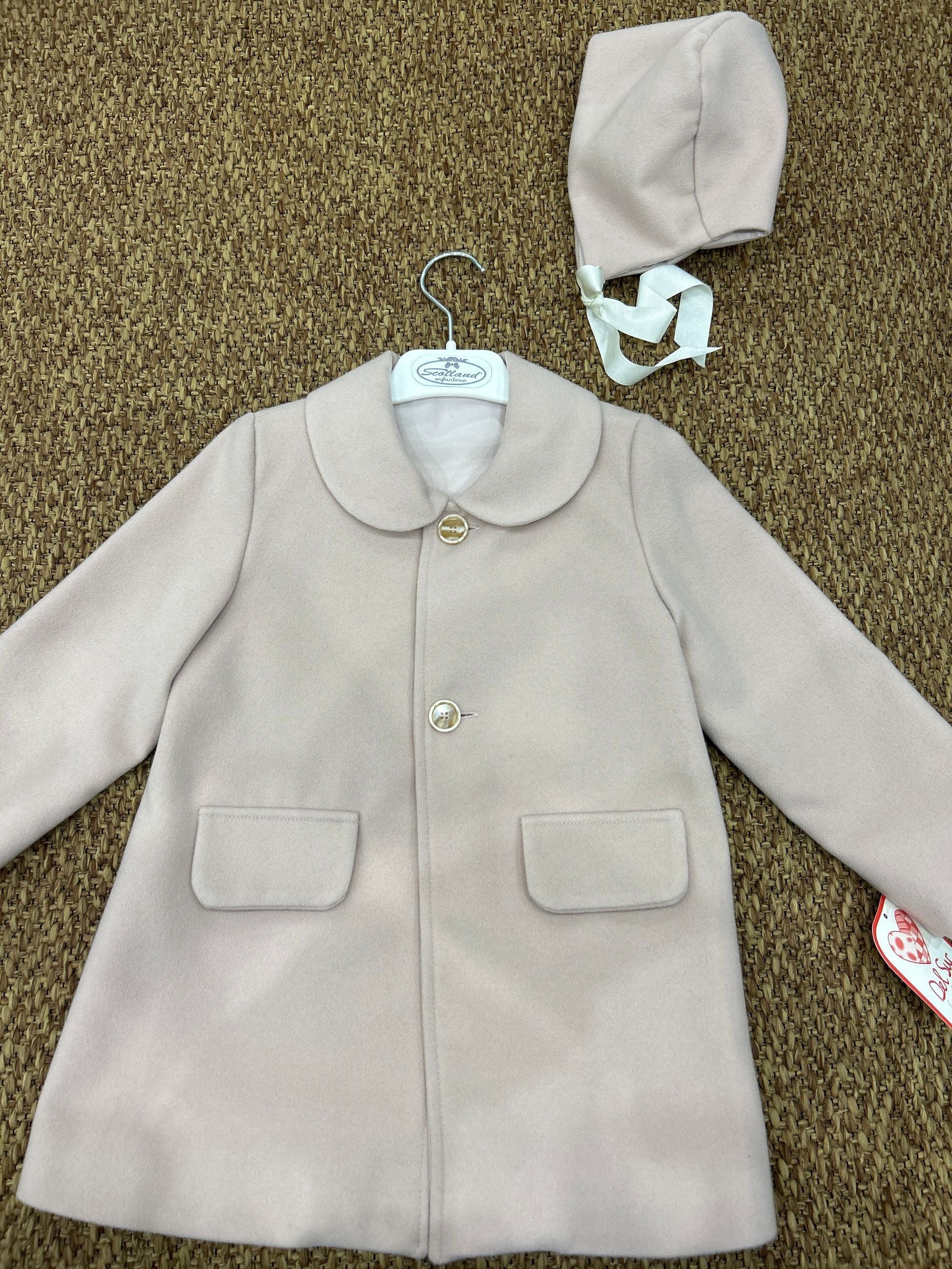 Cappotto con cuffia in panno Del Sur