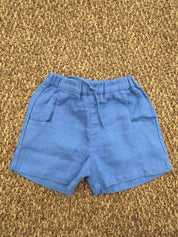 Shorts bambino in lino Play Up