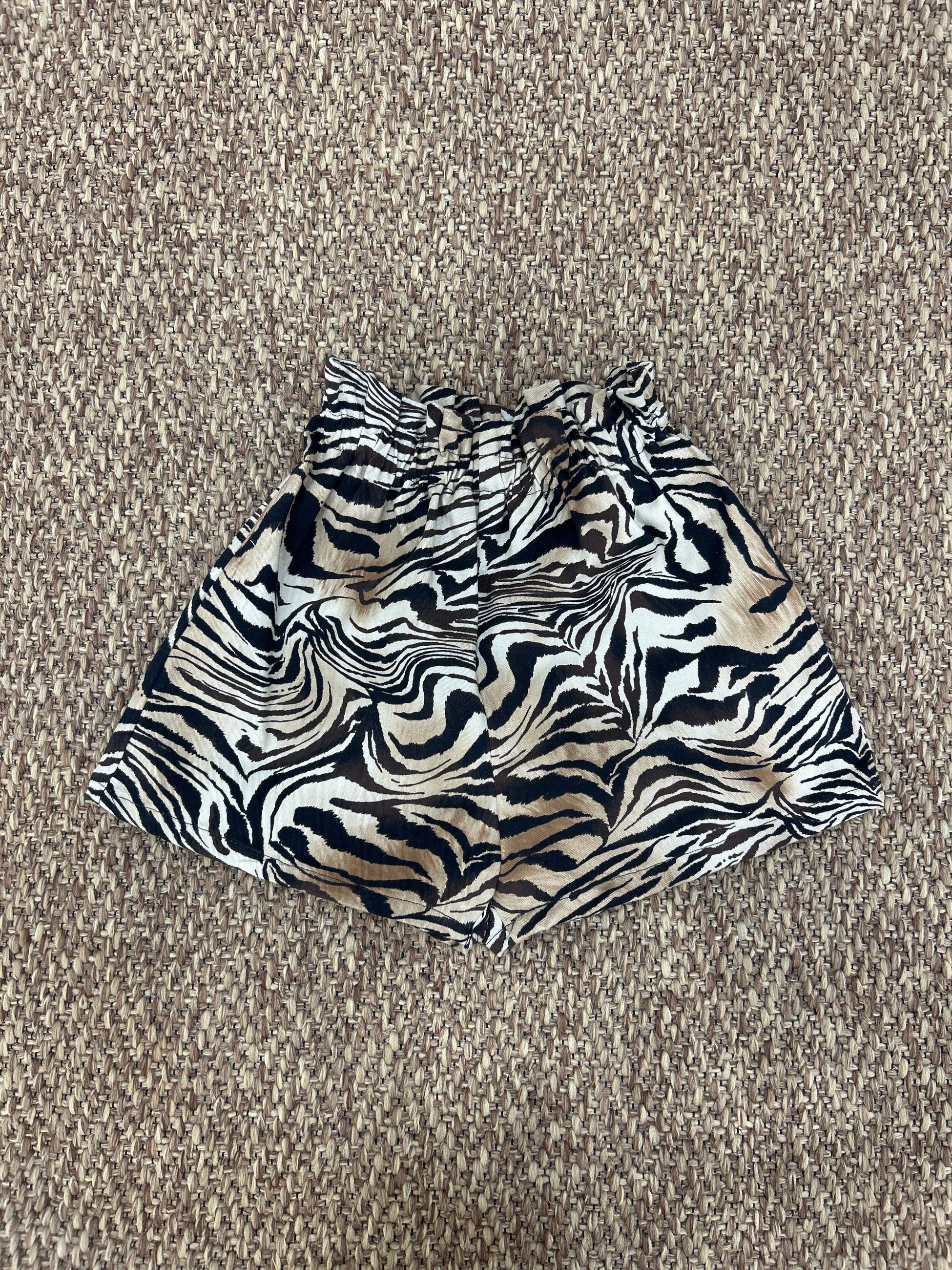 Shorts bimba zebrati Enfant Made in Italy