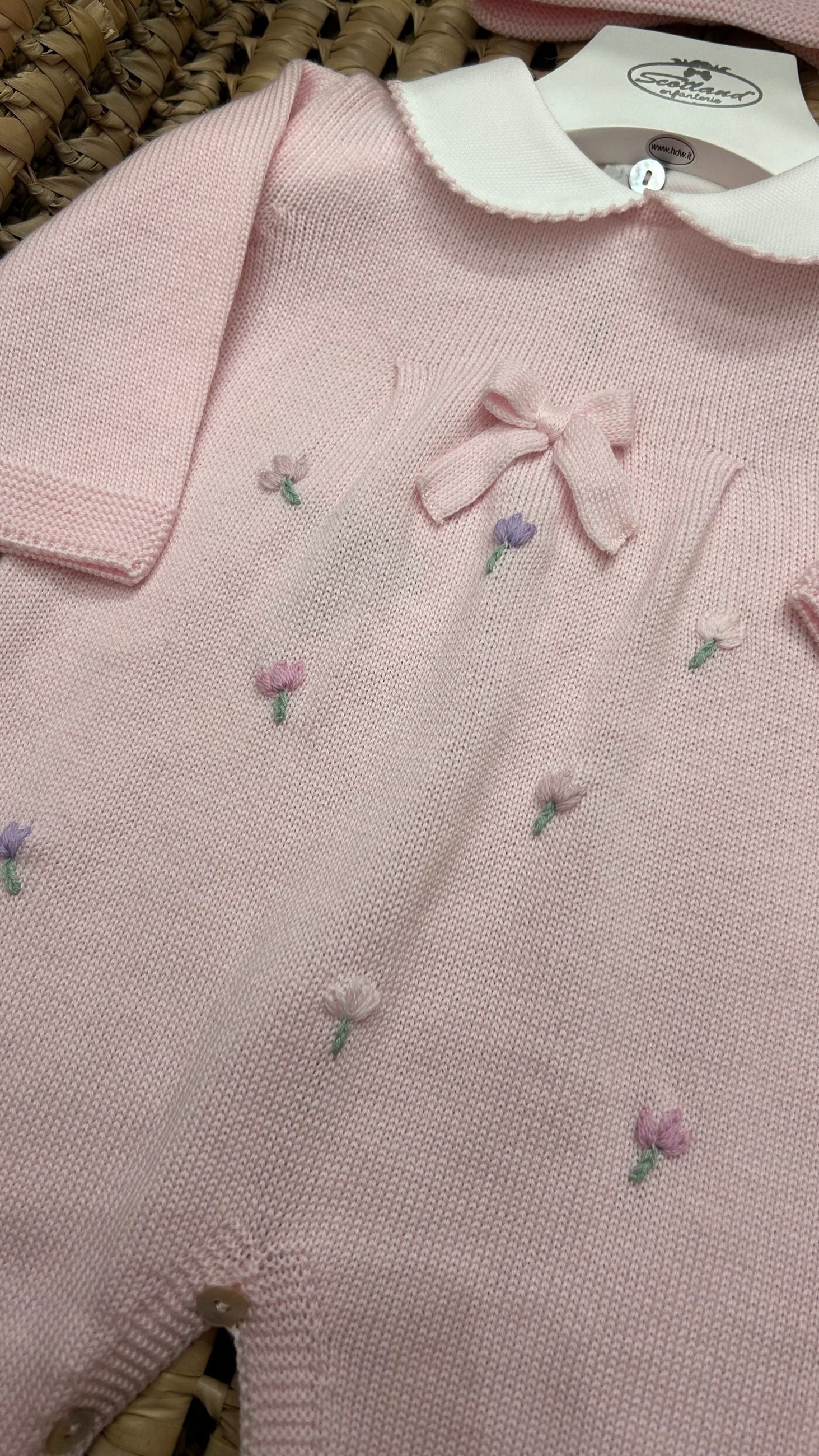 Set nascita neonata roselline Baby Lord