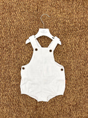 Salopette bambina con bottoni Cocote