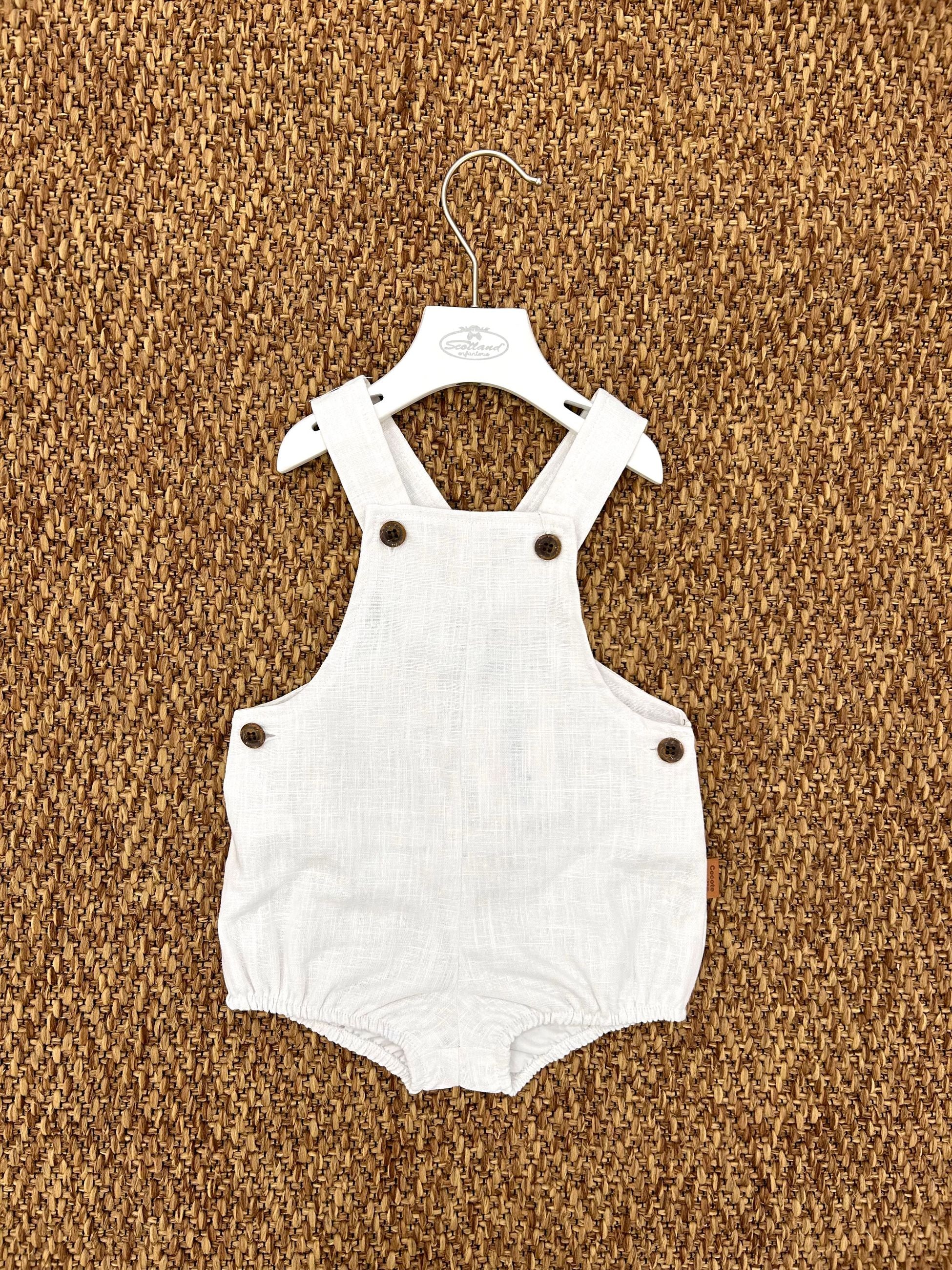 Salopette bambina con bottoni Cocote