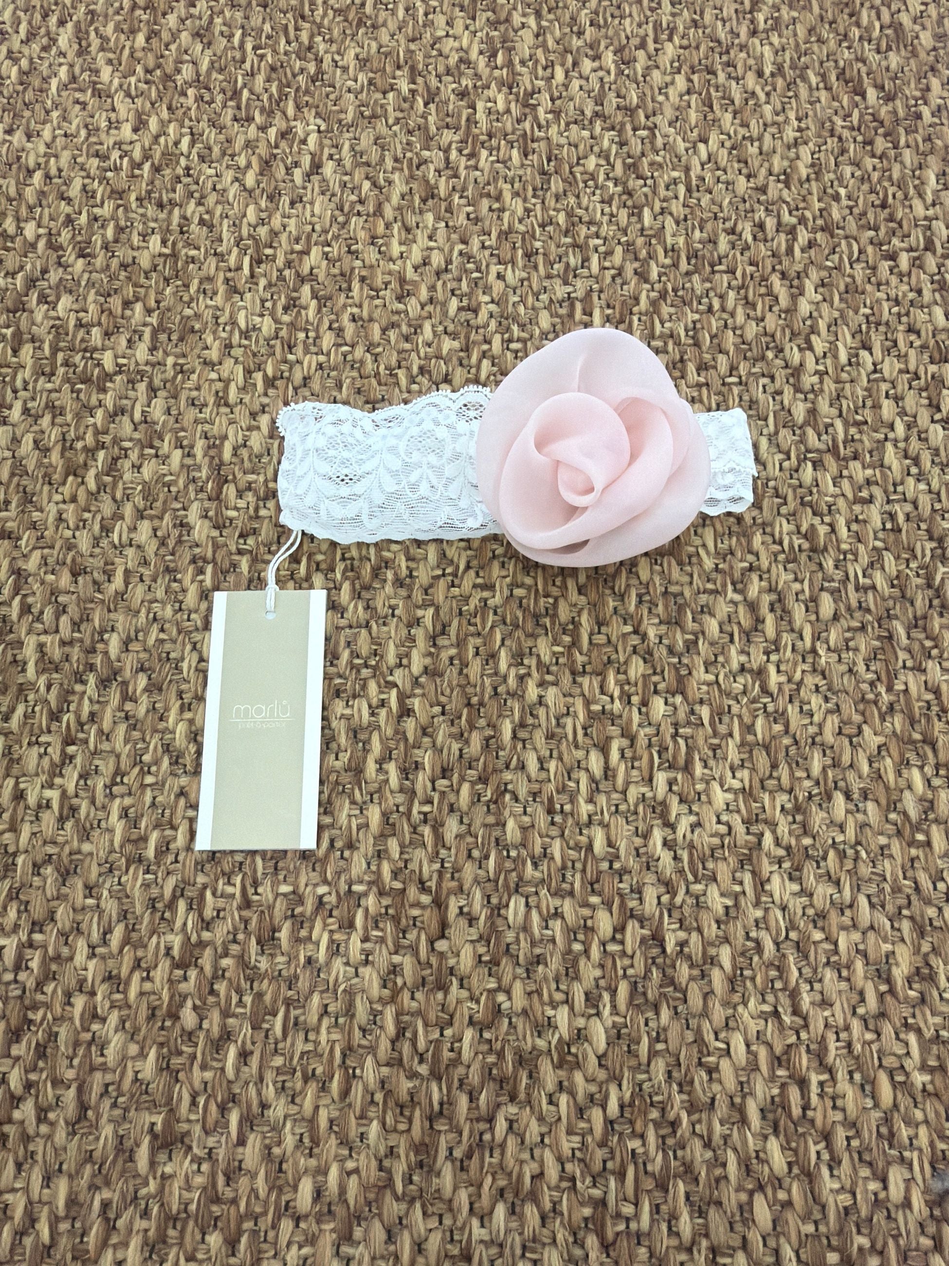Fascia bimba con rosa Marlù