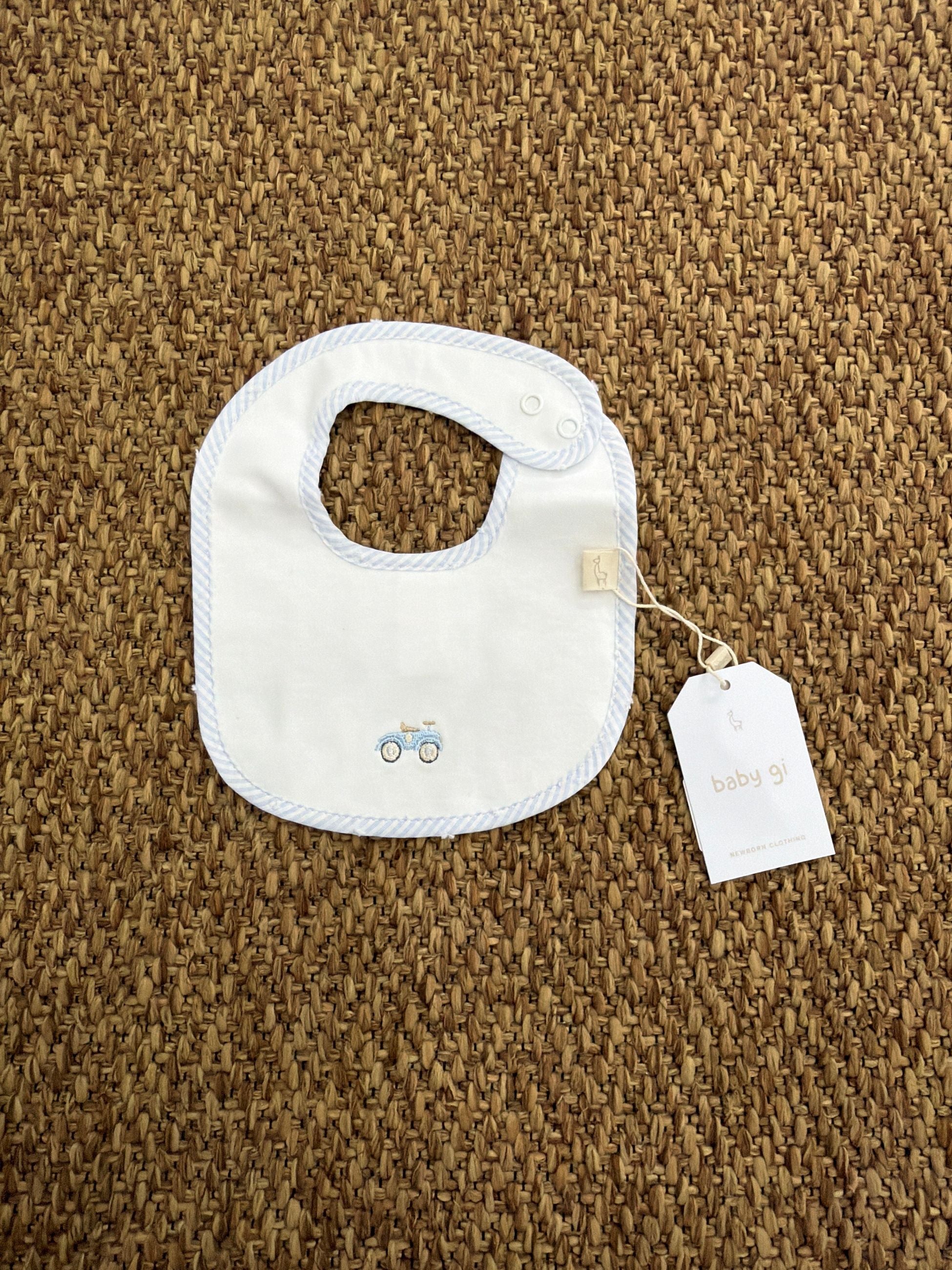 Bavetta neonati trattore Baby Gi