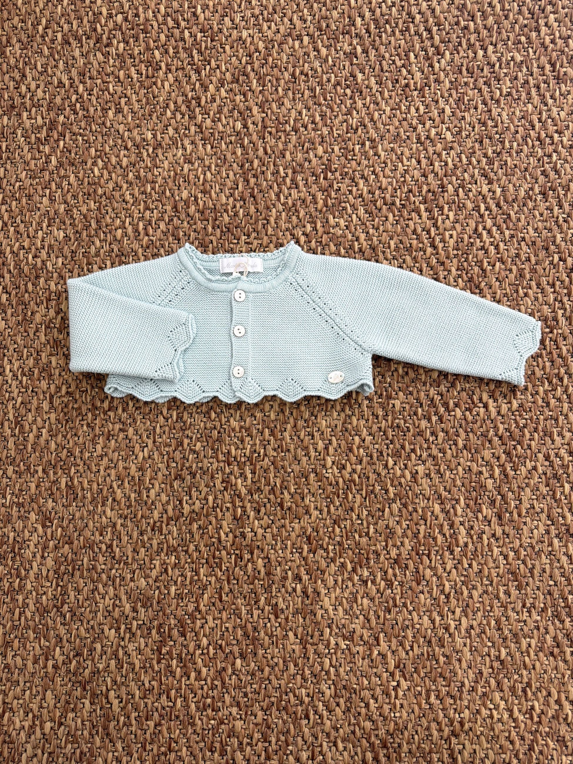 Giacchino neonata traforato Martin Aranda