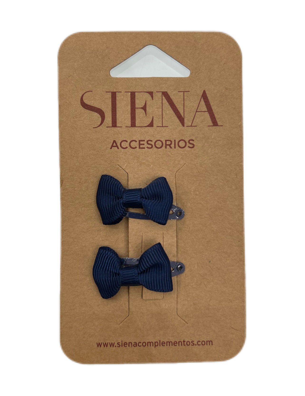 Mini mollette bimba con fiocchetto Siena