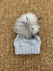 Cappellino bimbi lana pon pon Gio Higuamy