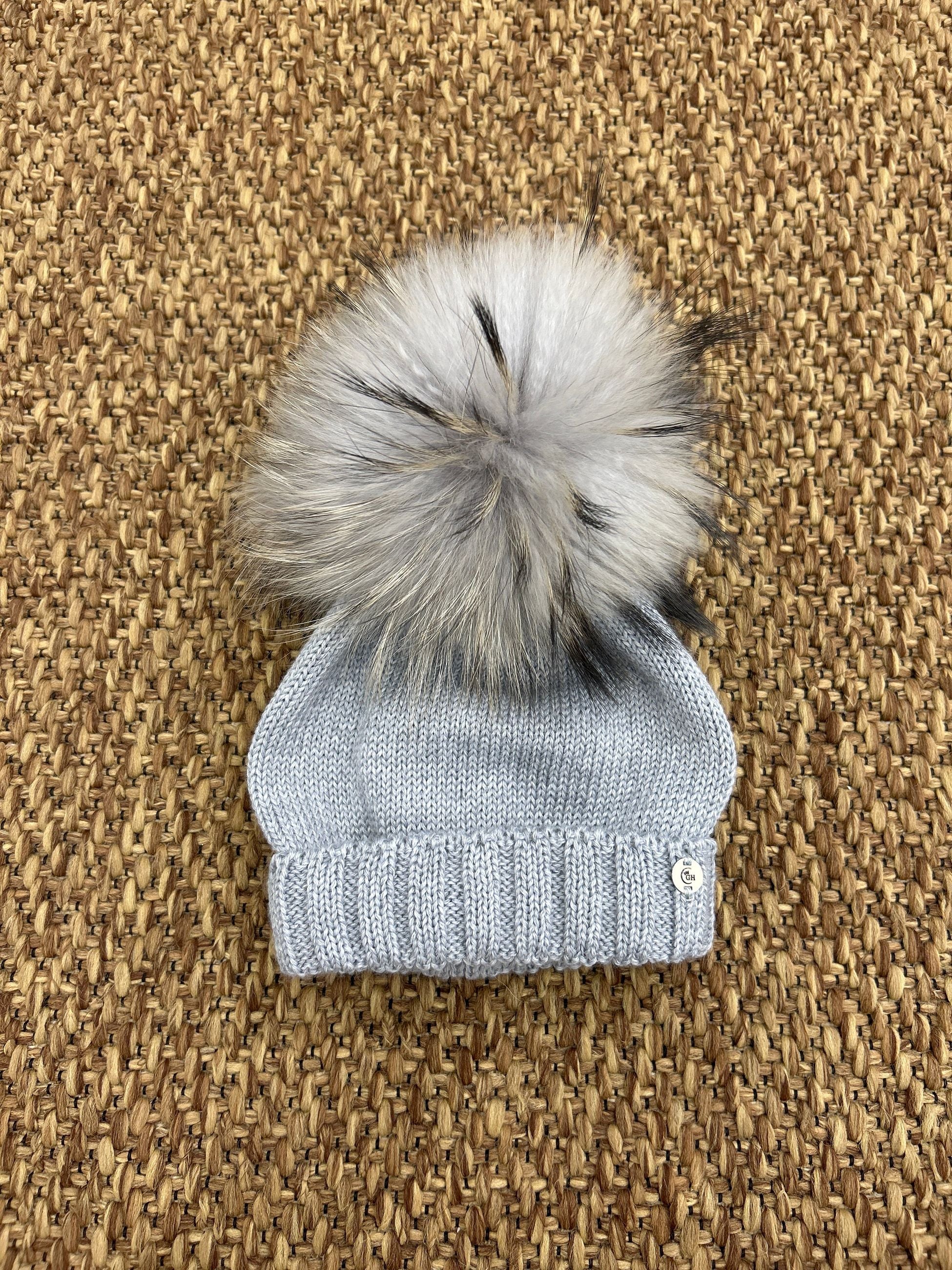 Cappellino bimbi lana pon pon Gio Higuamy