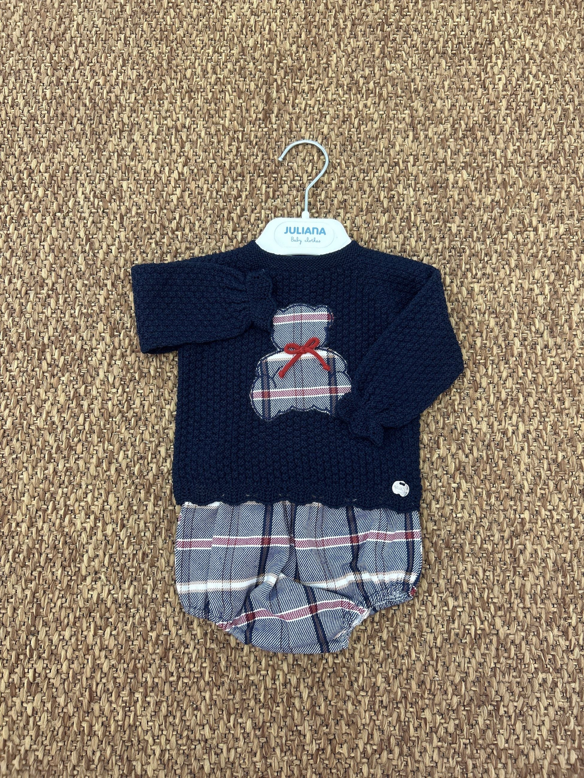 Completo neonati 2pz orsacchiotto Juliana