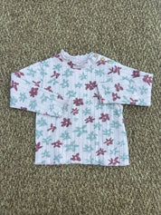 Maglione bambina con stampa floreale Play Up
