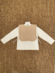 Maglia bambino con gilet Petit Indi
