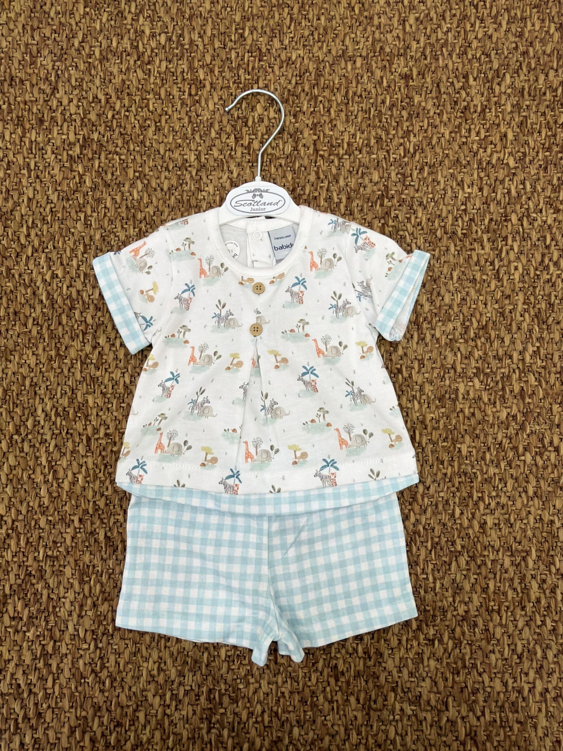 Completo neonato 2pz animals Babidu