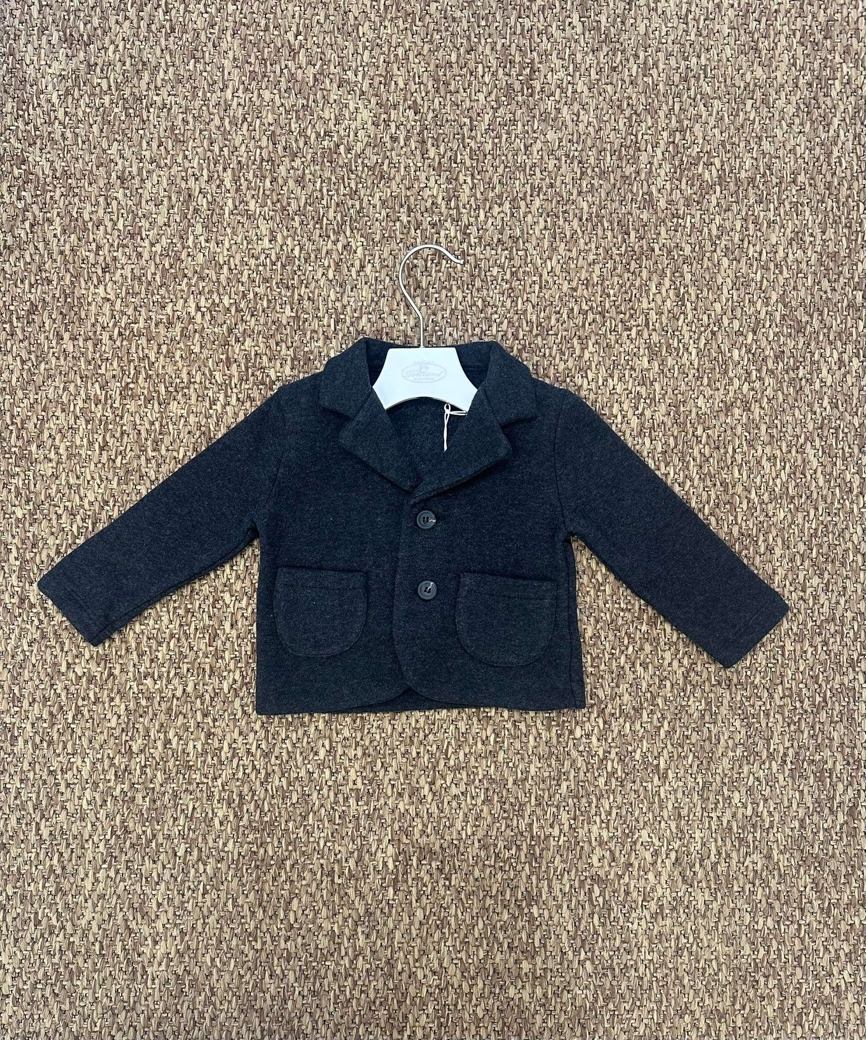 Giacca bambino in lana con taschini Fiorile