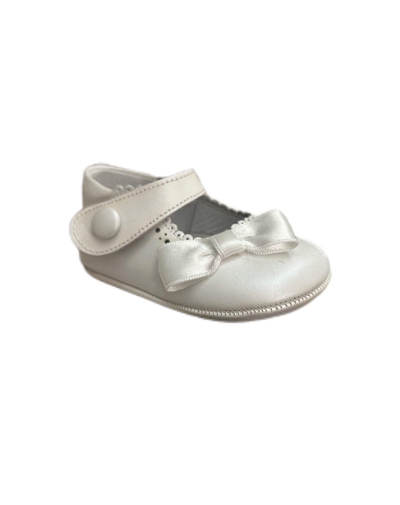 Scarpetta bimba ballerina in pelle con fiocchetto Panyno