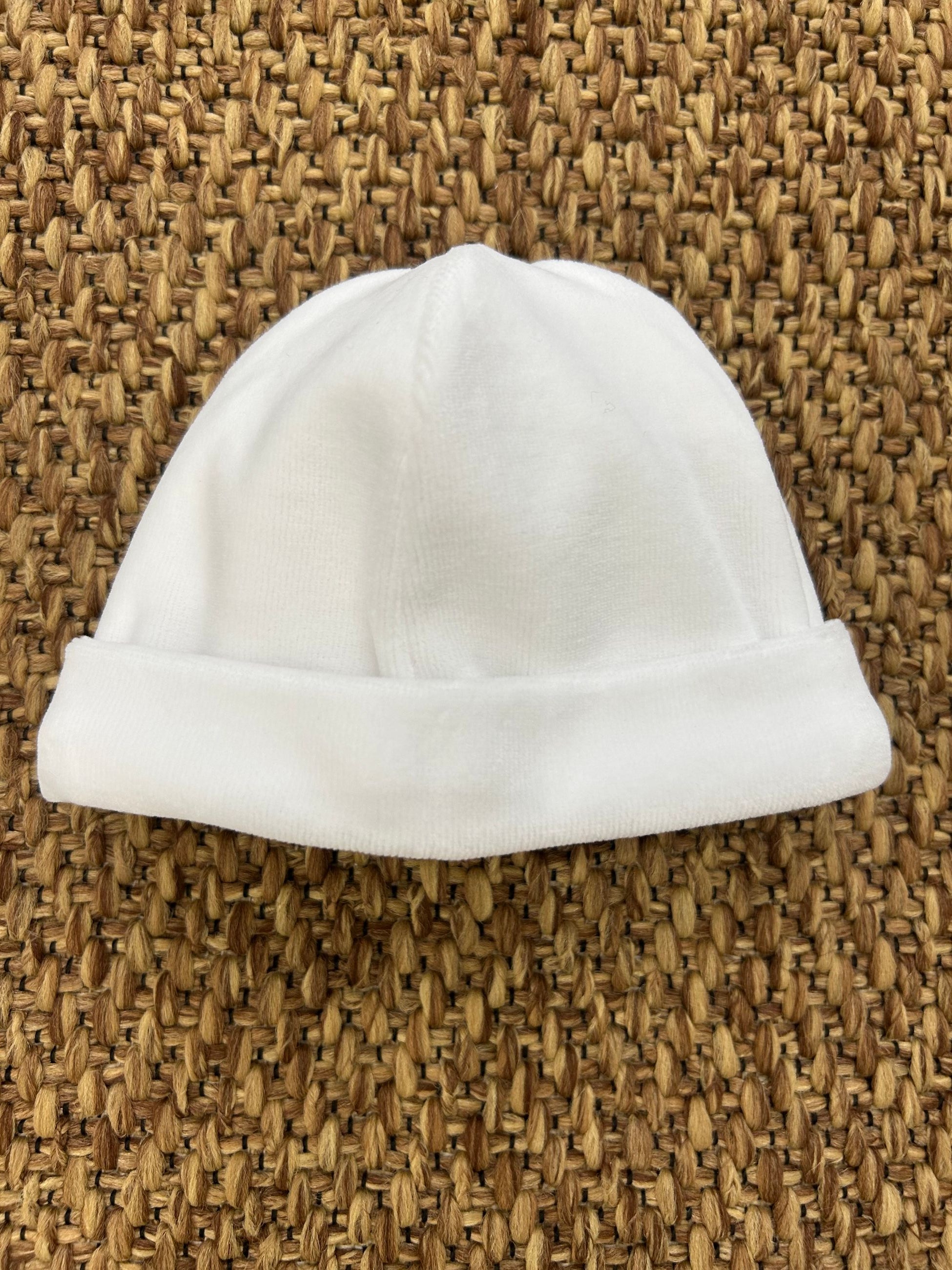 Cappellino neonati ciniglia Baby Gi