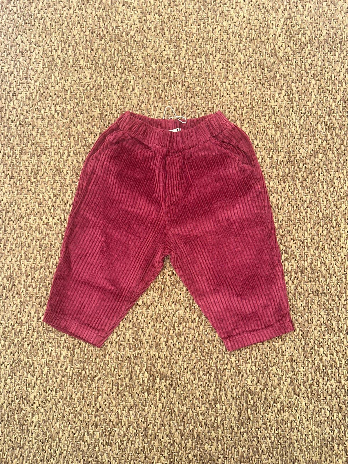 Pantaloni bambino in velluto a costine Fiorile