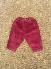 Pantaloni bambino in velluto a costine Fiorile
