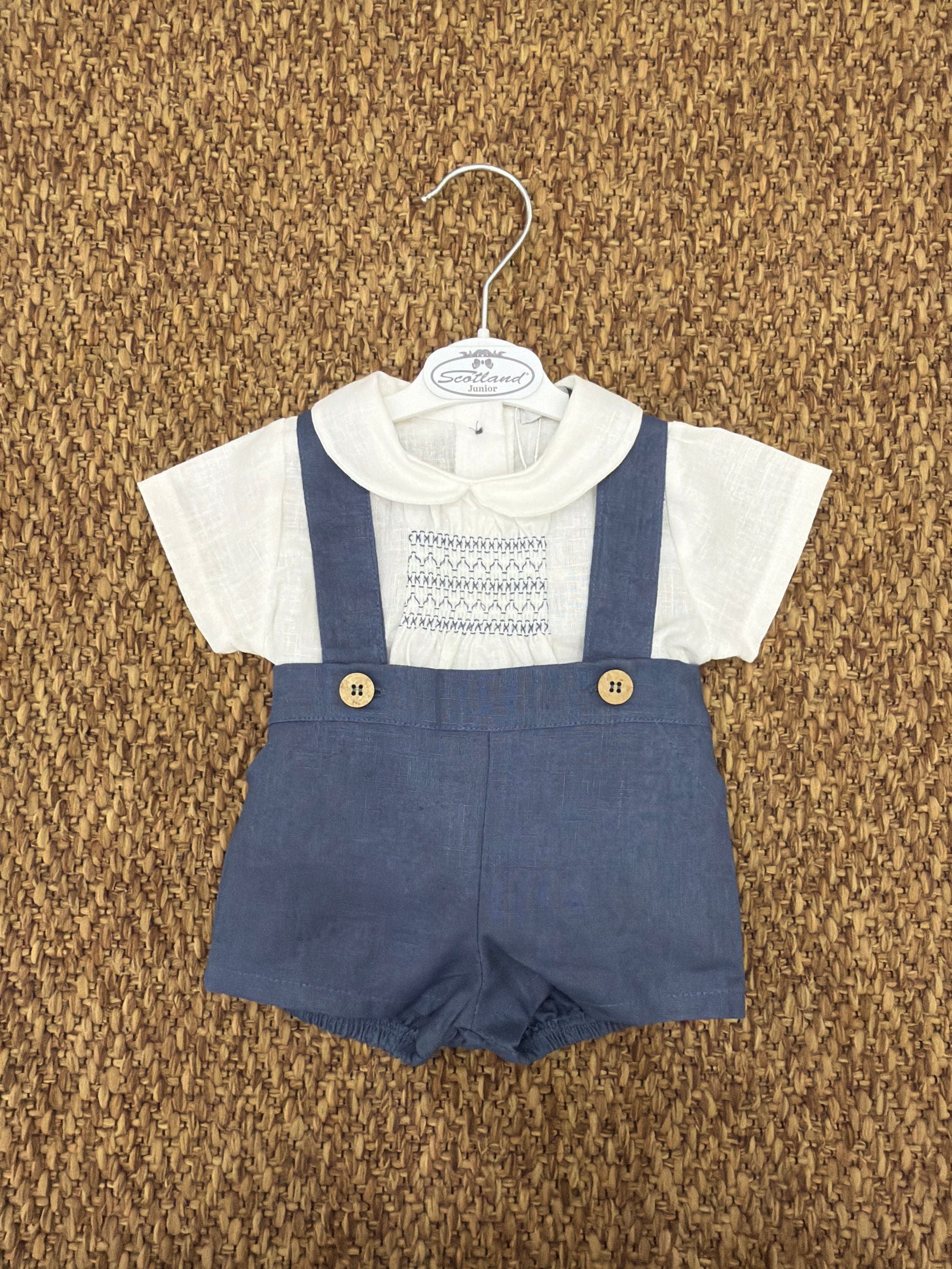 Completo bambino 2pz salopette Babidu