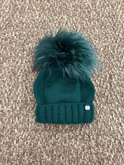 Cappellino bimbi lana pon pon Gio Higuamy