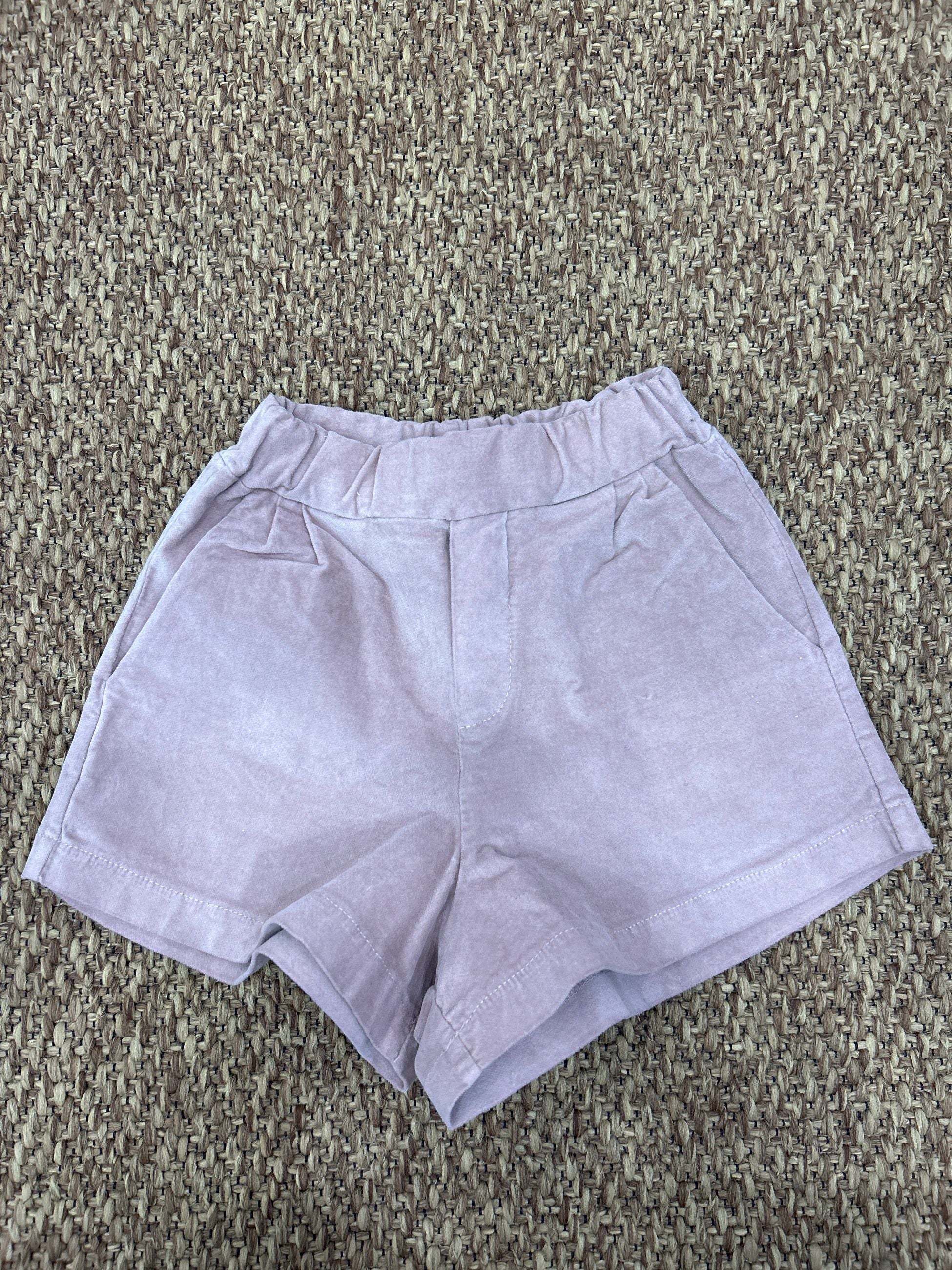 Shorts bimba rosa antico Fiorile