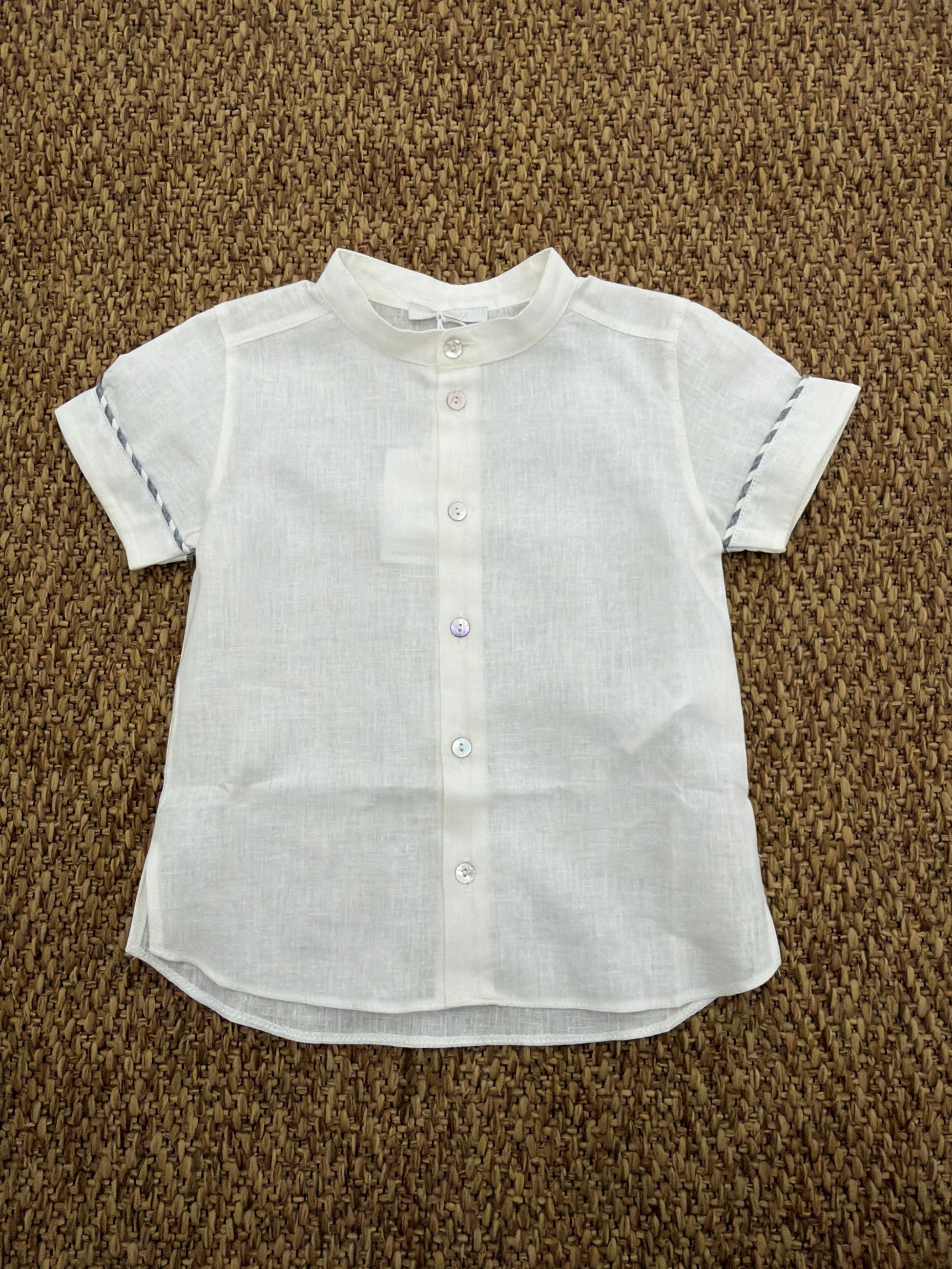 Camicia bambino collo coreana Cocodè