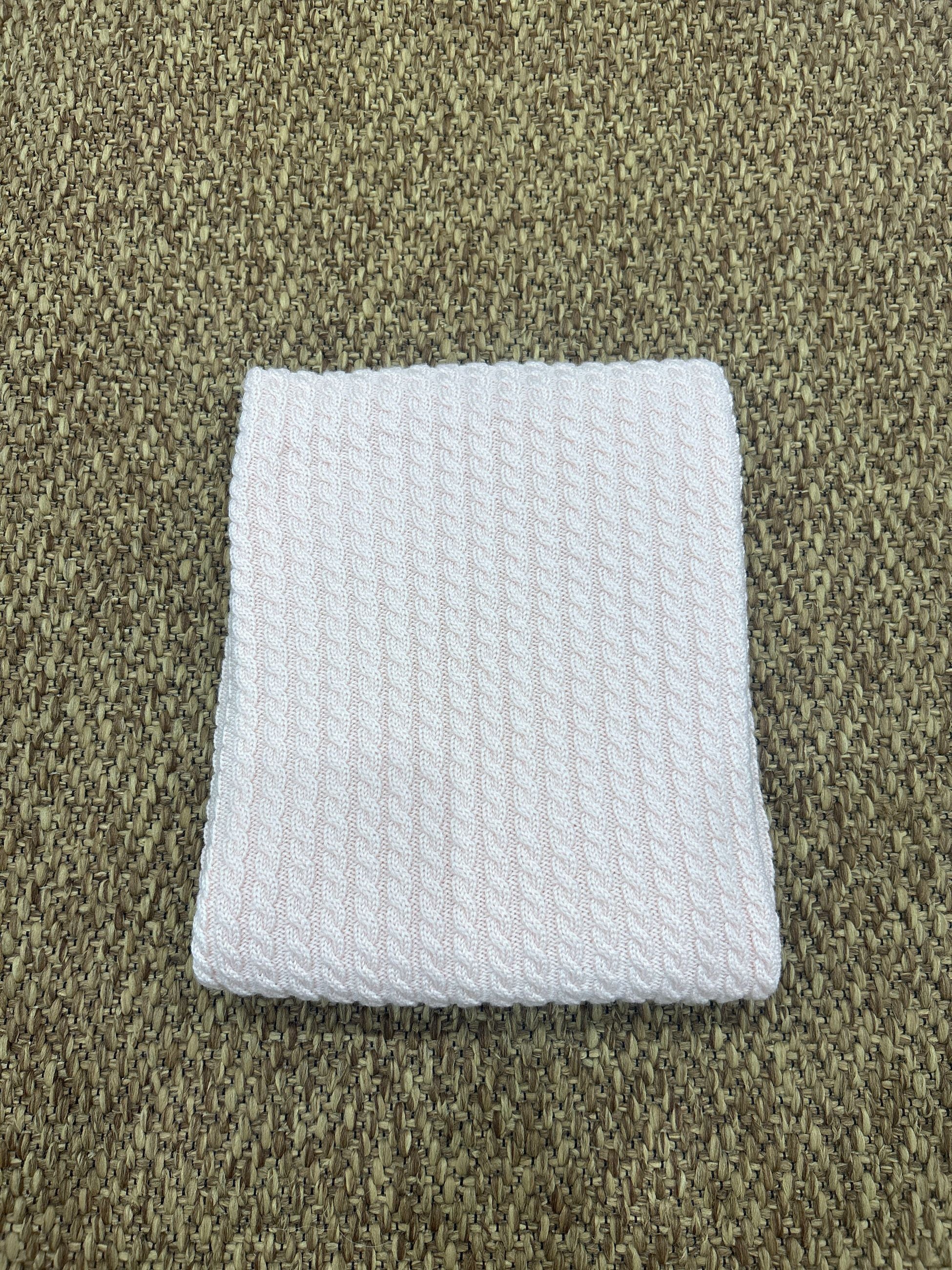 Scialle in pura lana con trecce Wedoble