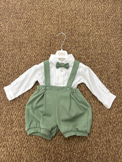 Completo cerimonia bimbo 3pz papillon Ninnaoh