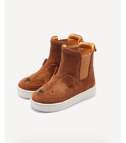 Stivaletti bimbo orsacchiotto in suede Donsje