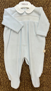 Tutina neonati in ciniglia Baby Gi