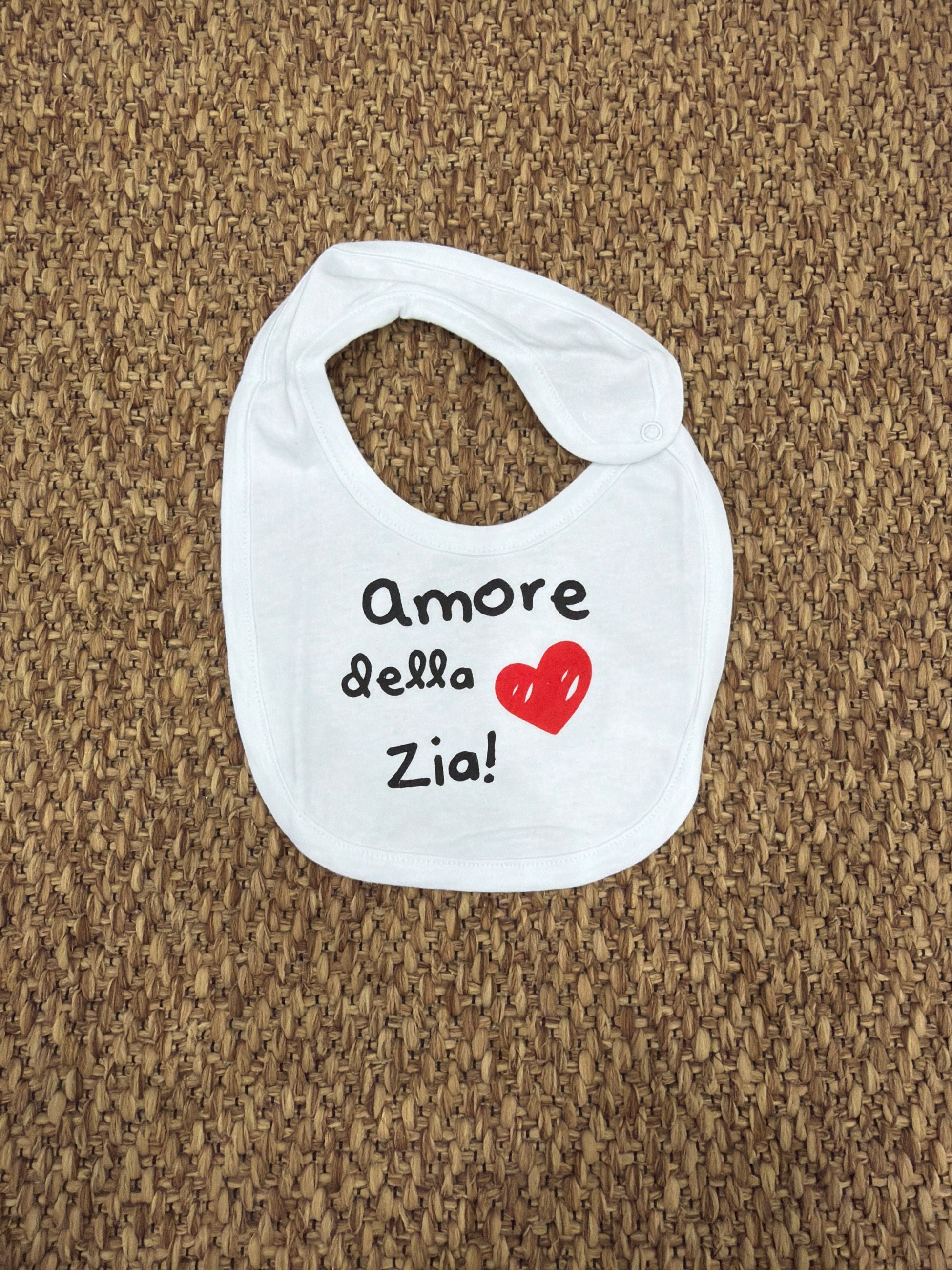 Bavetta neonati "Amore della zia" Baby Vip